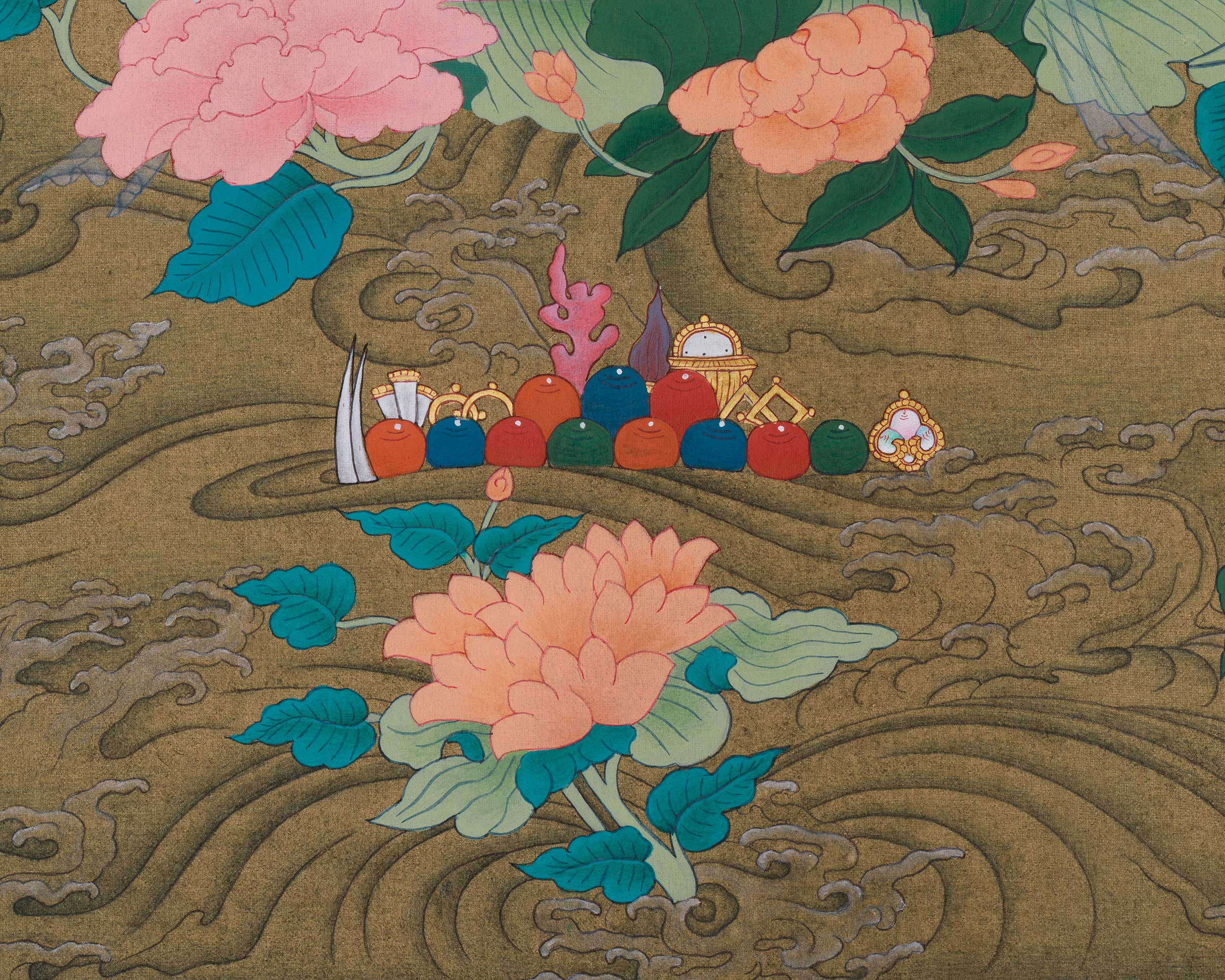 Traditional White Tara Painting | Goddess of Longevity and Healing