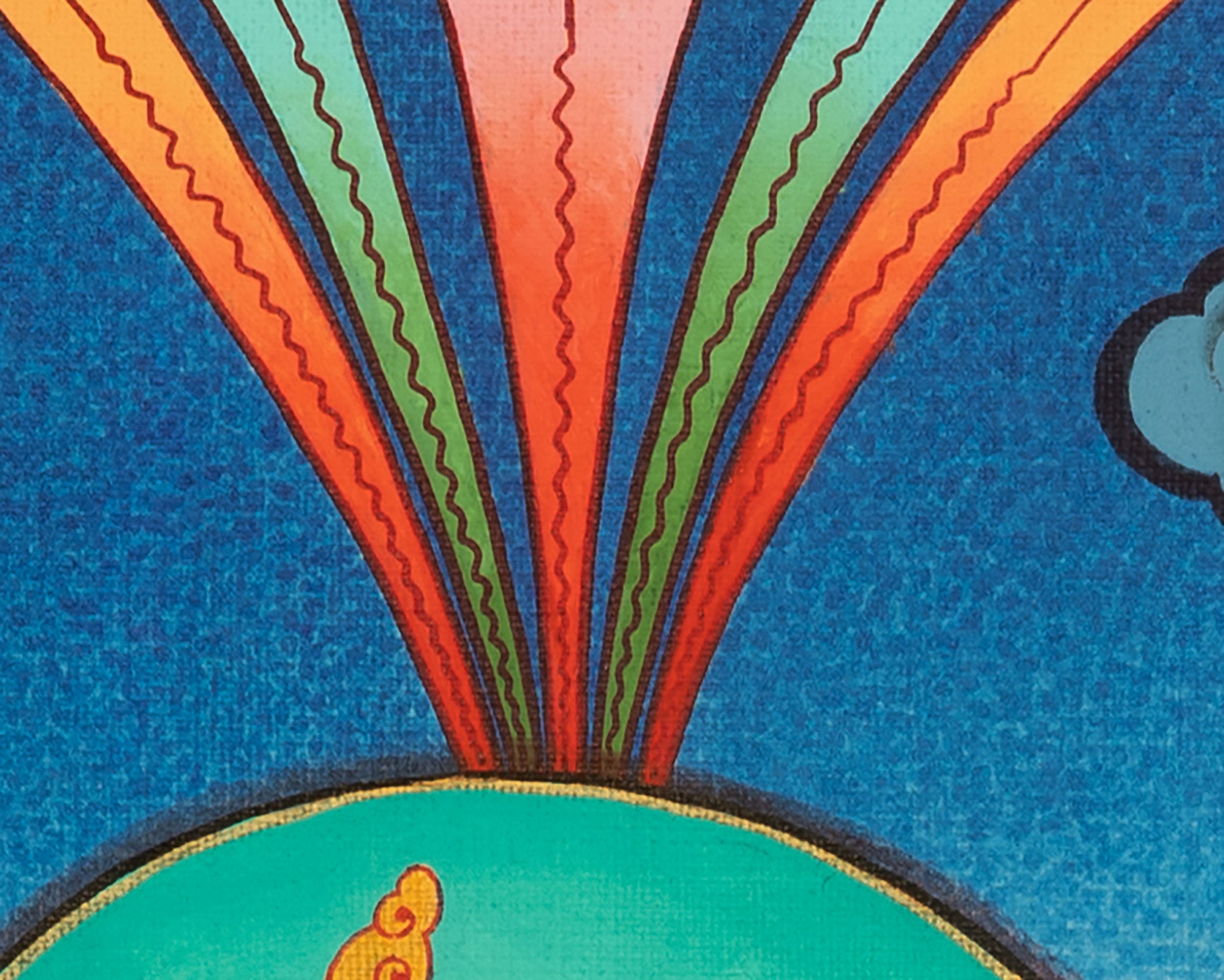Handpainted Dzambala Kubera | Religious Thangka Art | Wall Decors