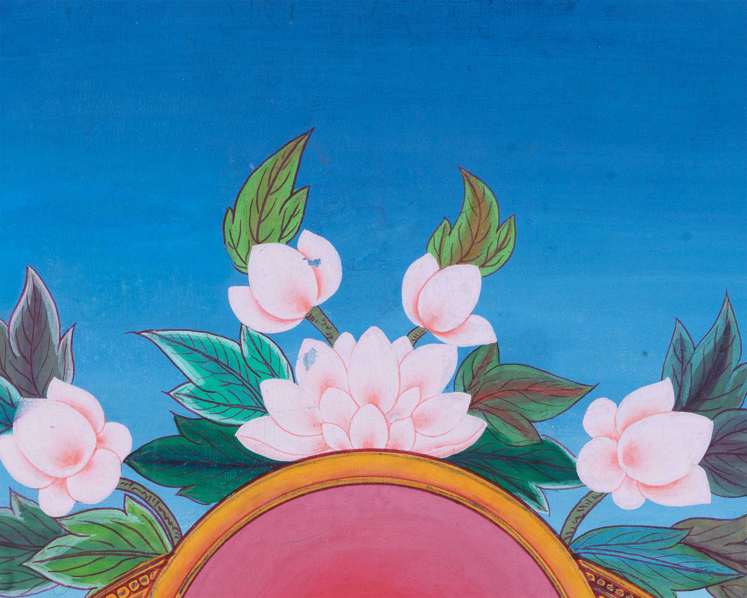 White Tara | Female Buddhist Divinity | Original Thangka Painting