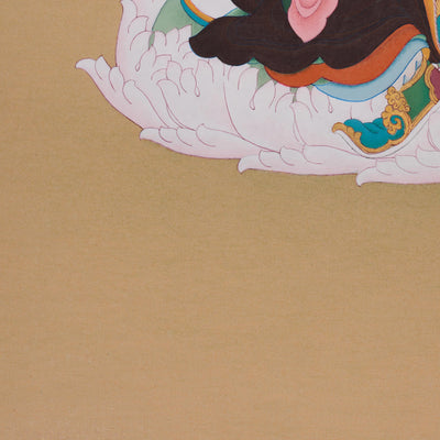 61 cm Tibetan Guru Rinpoche Painting | Padmasambhava Artwork