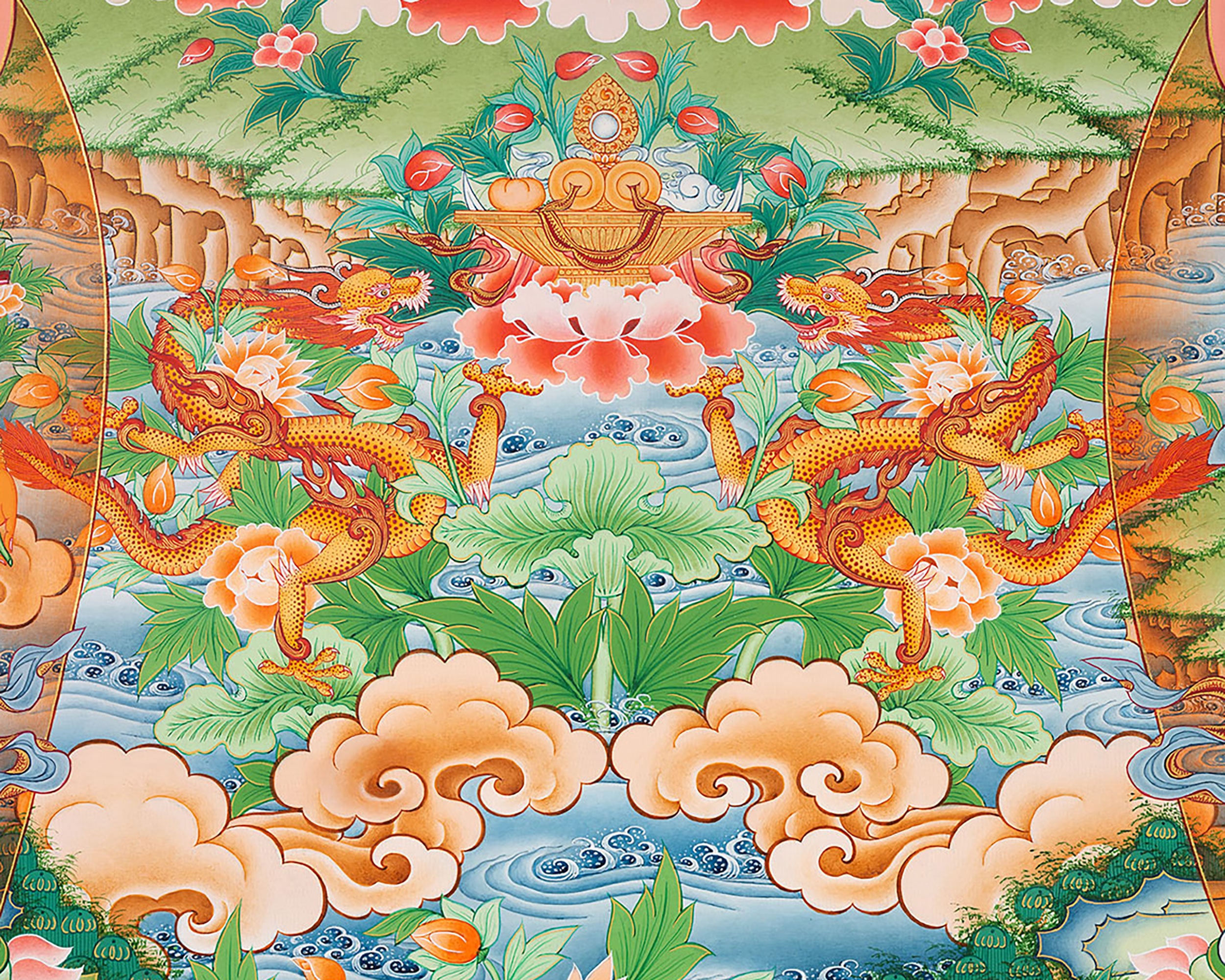 Exclusive Goddess Arya Tara Thangka | Seven-Eyed Tara Bodhisattva