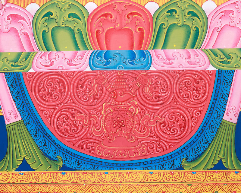 Enlightened Dharma Teacher Shakyamuni Buddha | Paubha Artwork