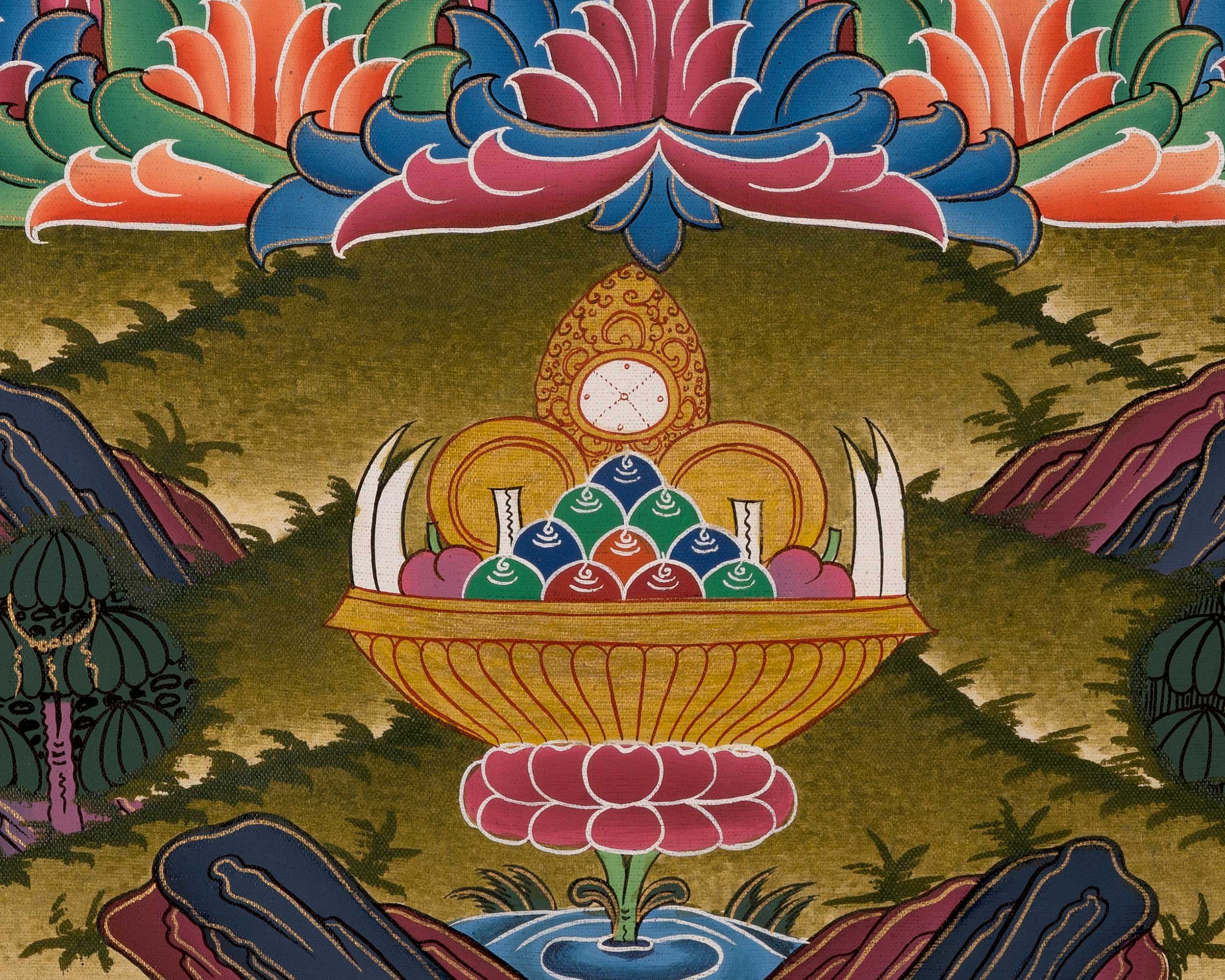 Buddha Samantabhadra Thangka | Tantric Union of Wisdom & Compassion