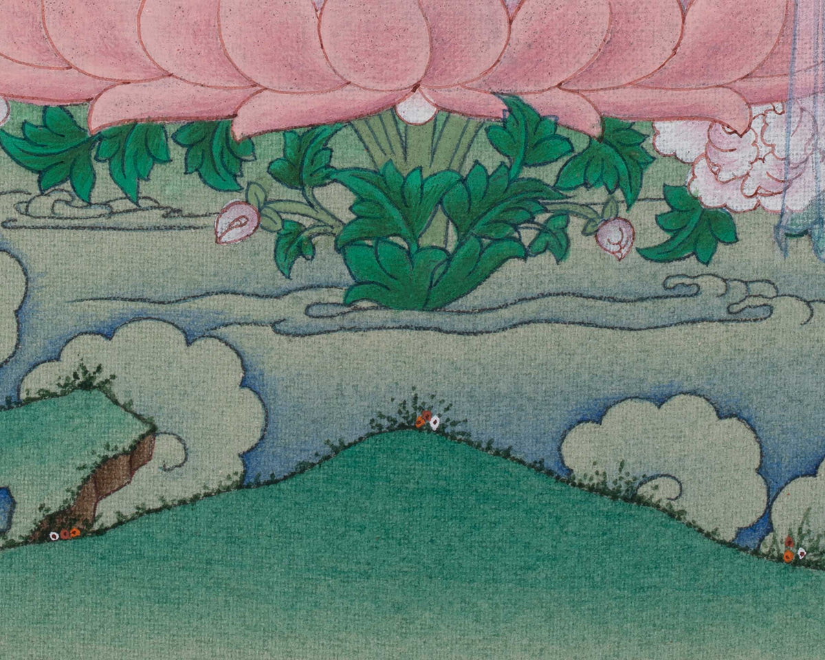 Manjushri Vajrayana Art | Represents Supreme Transcendent Wisdom