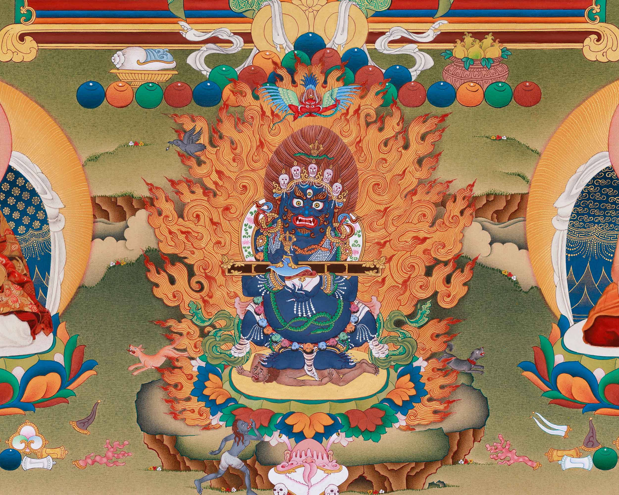 Sakya Master Thangka | Premium Artwork Preserving Lineage, Teachings, and Sacred Blessings