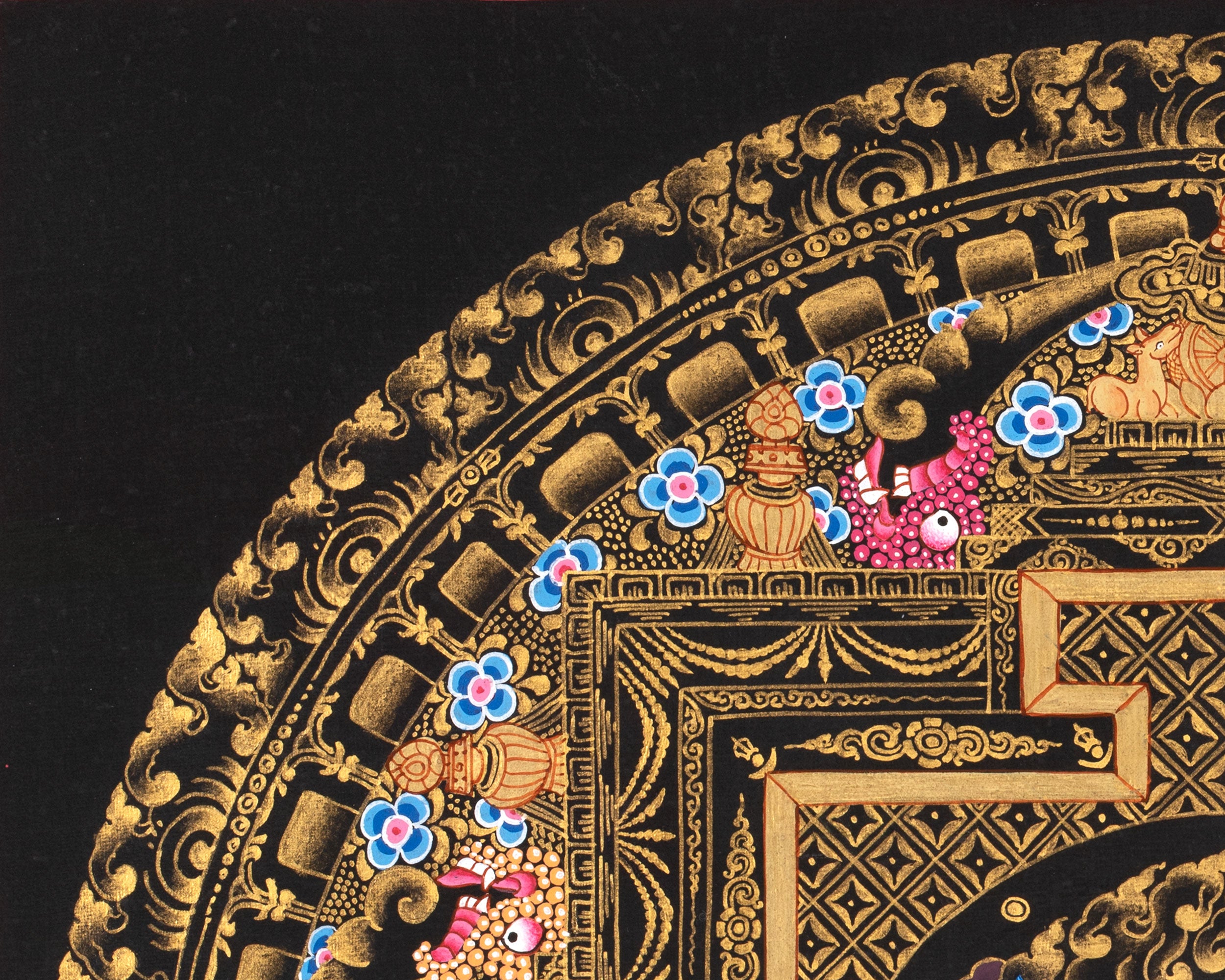 Vajrapani Mandala Thangka | Asian Art