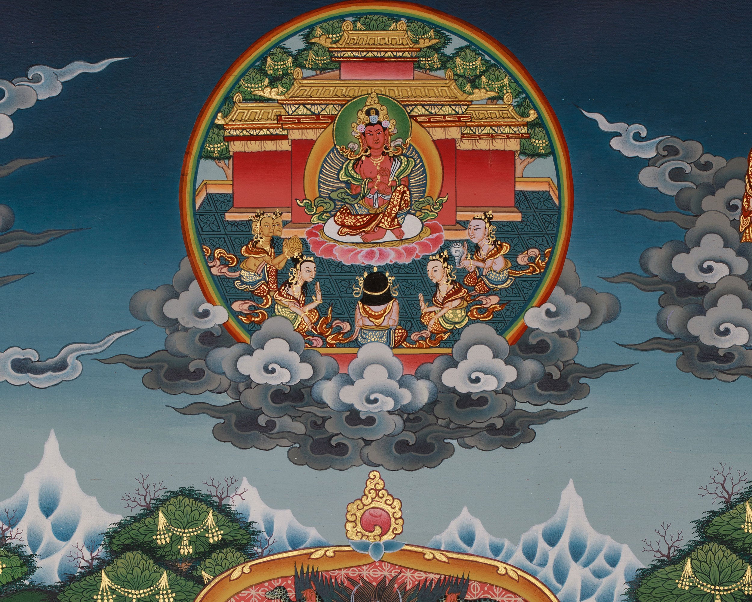 Buddha Life Story Canvas Print | Buddha's Journey to Enlightenment