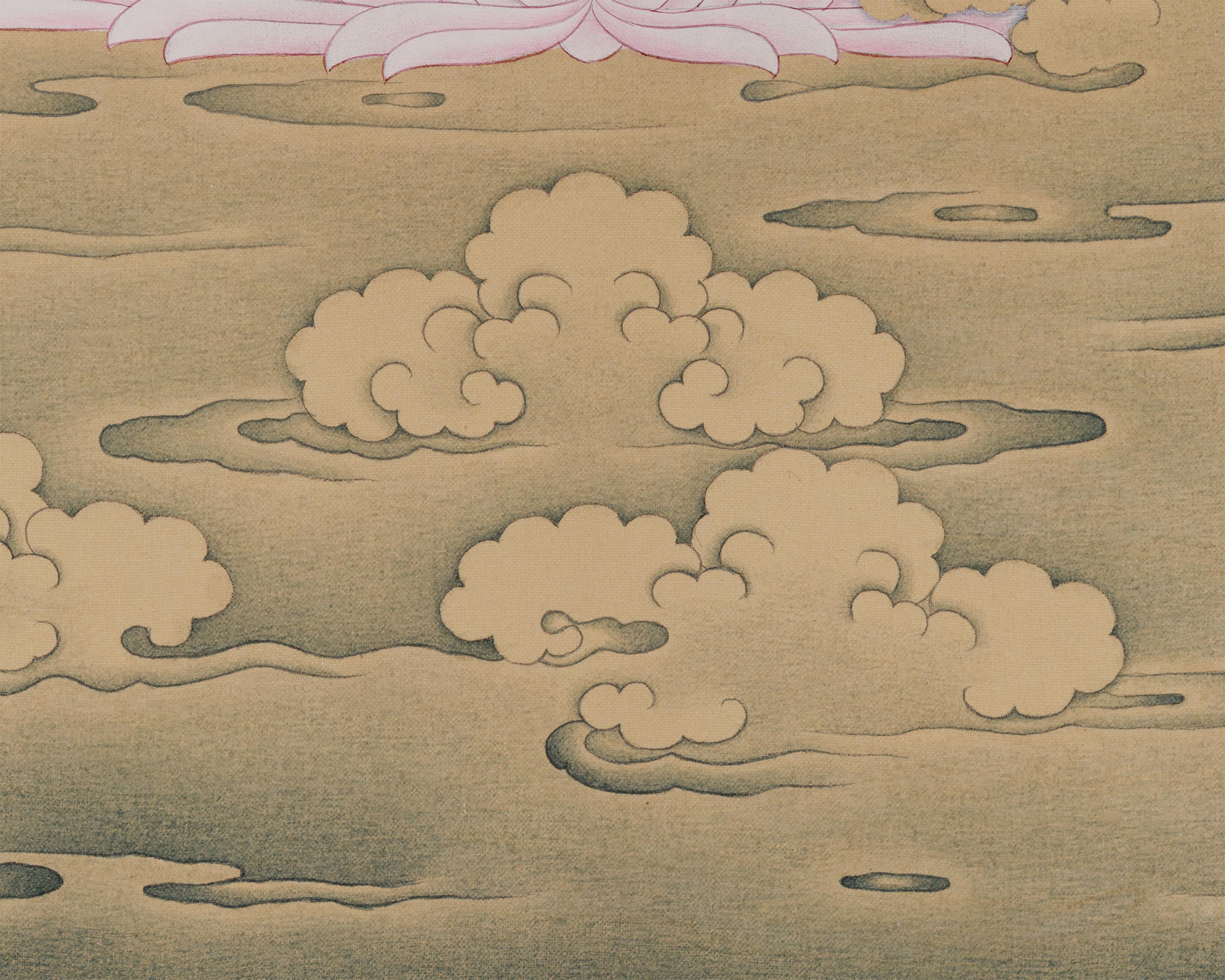 Dorje Sempa, Tibetan Buddha of Purification | Thangka of Vajrasattva | Lhasa Stone and Gold