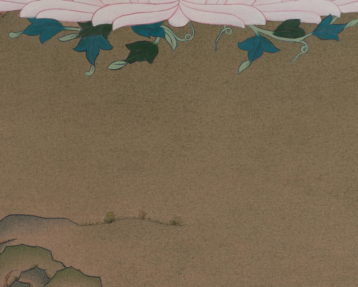 Siddhartha Gautama Buddha Thangka | Shakyamuni Historical Buddha Artwork