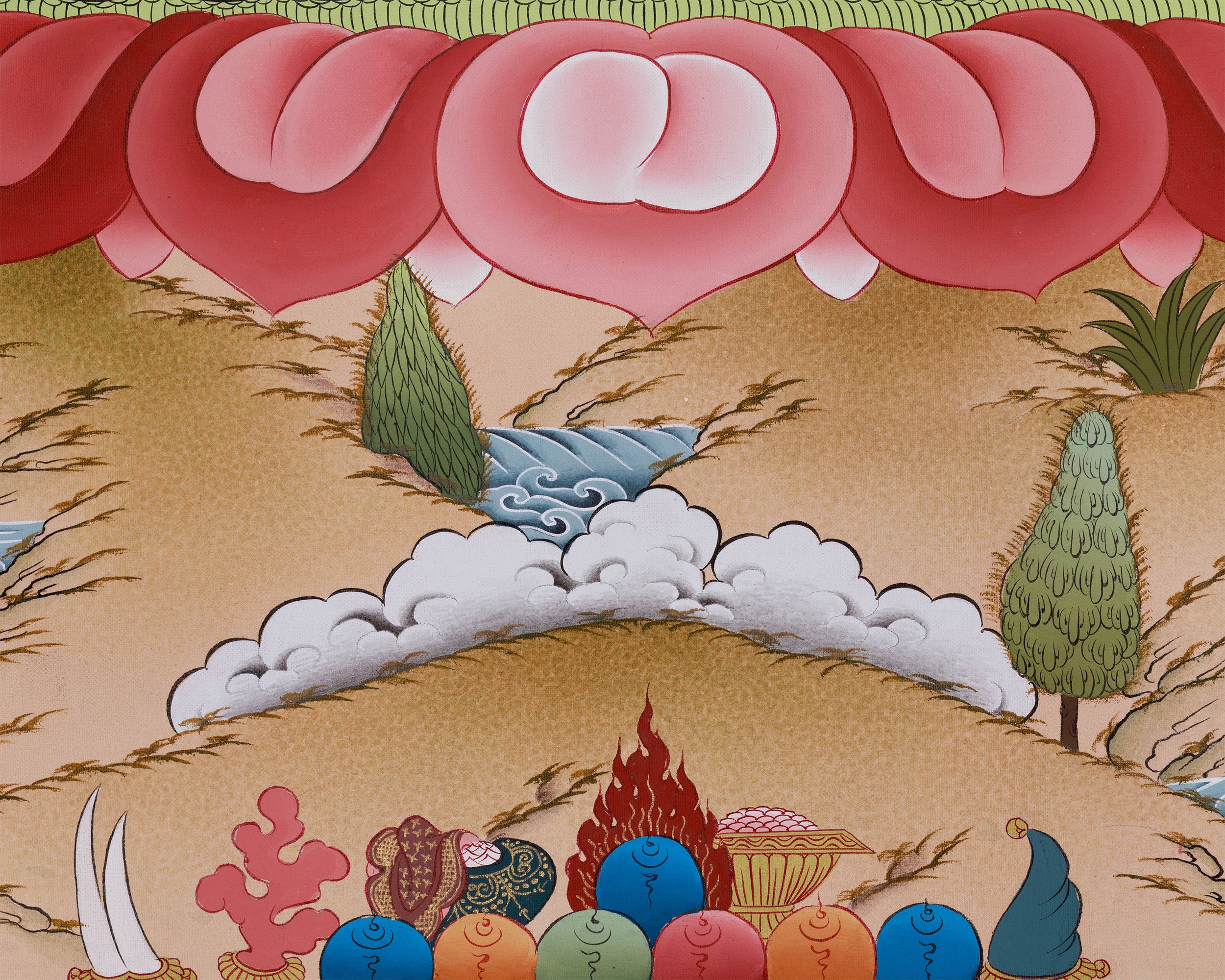 Bodhisattva of Purification, Vajrasattva Thangka | Spiritual Cleansing