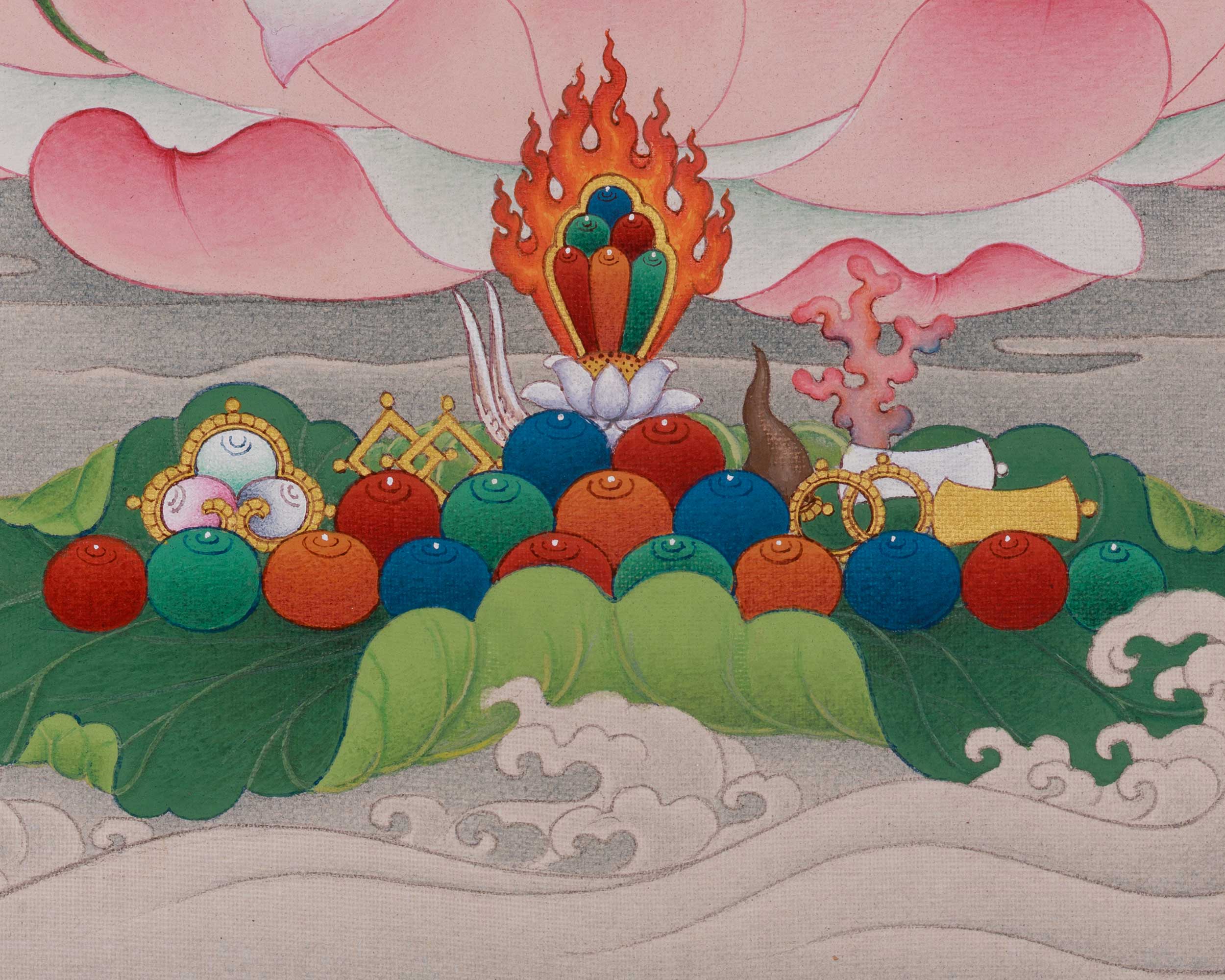 Healing Deity, Medicine Buddha Art | Baisajyaguru Thangka