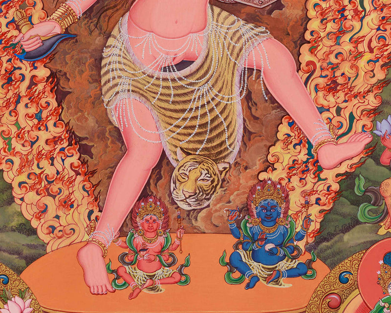 Vajrayogini Dakini Thangka | The Goddess Of Yoga Tantra | Traditional Artwork