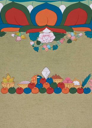 Healing Medicine Buddha Thangka