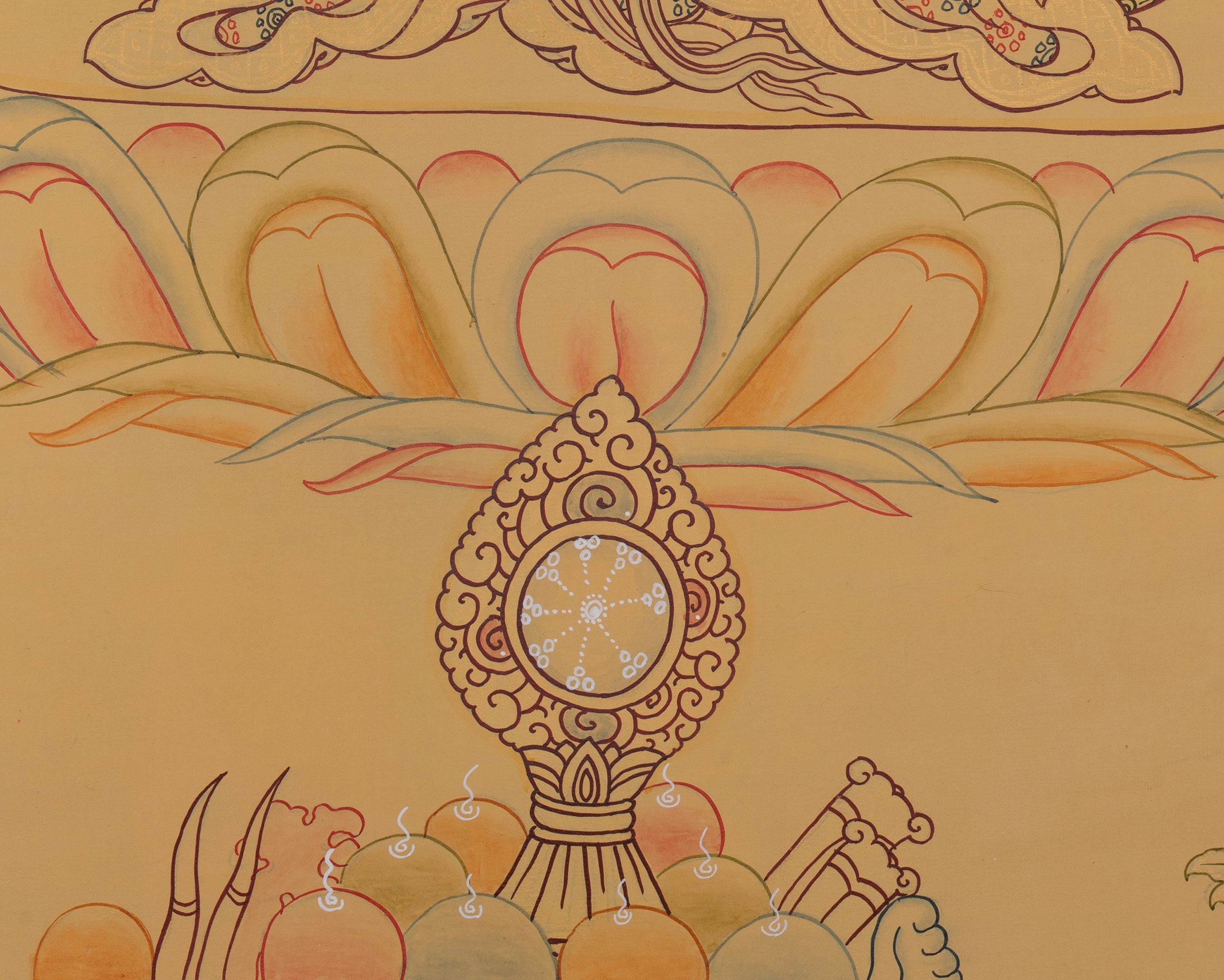 Vajrasattva Thangka For Purification | Spiritual Transformation