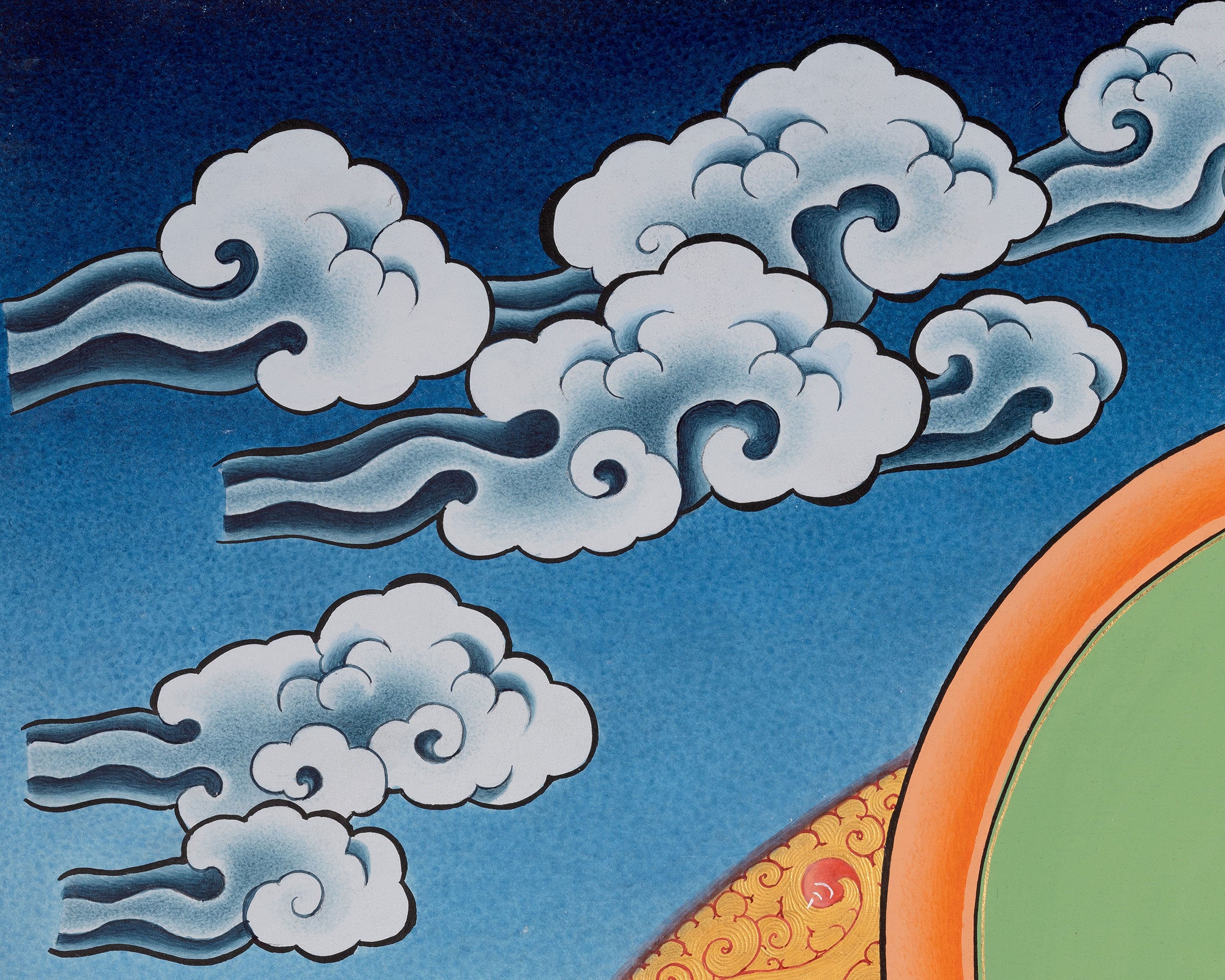 Divine Deity Shakyamuni Buddha Thangka | Ultimate Representation of Enlightenment