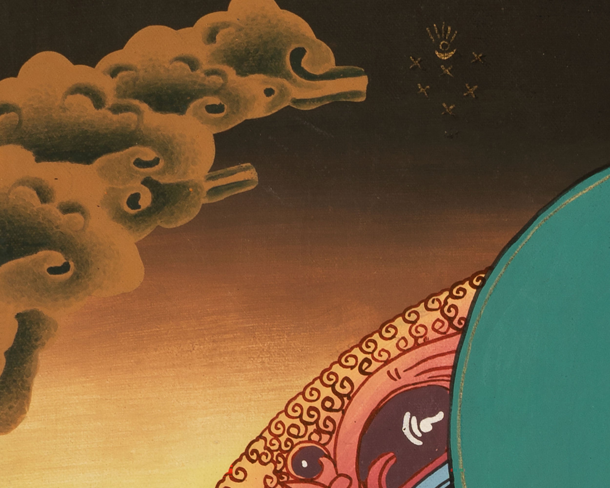 Amitabha Buddha Thangka | Tibetan Buddhist Crafts Wall Hanging
