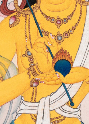Mangalaloka Tara  | 21 Tara of Surya Gupta Thangka