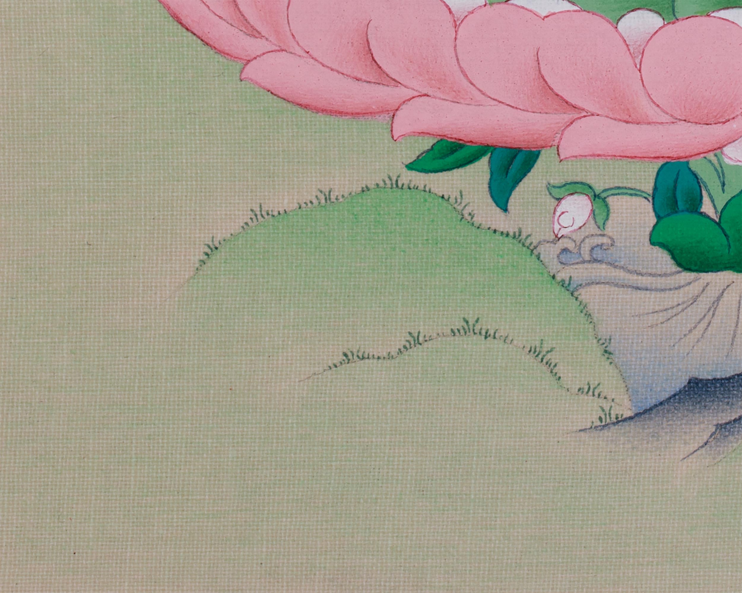 Dakini Mandarva Painting | Protector of Tantric Practices | Yogini of Enlightenment