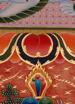 Vaishravana Painting | Guardian King of Wealth and the North