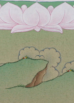 Traditional Amida Buddha Thangka | The Buddha of Boundless Light