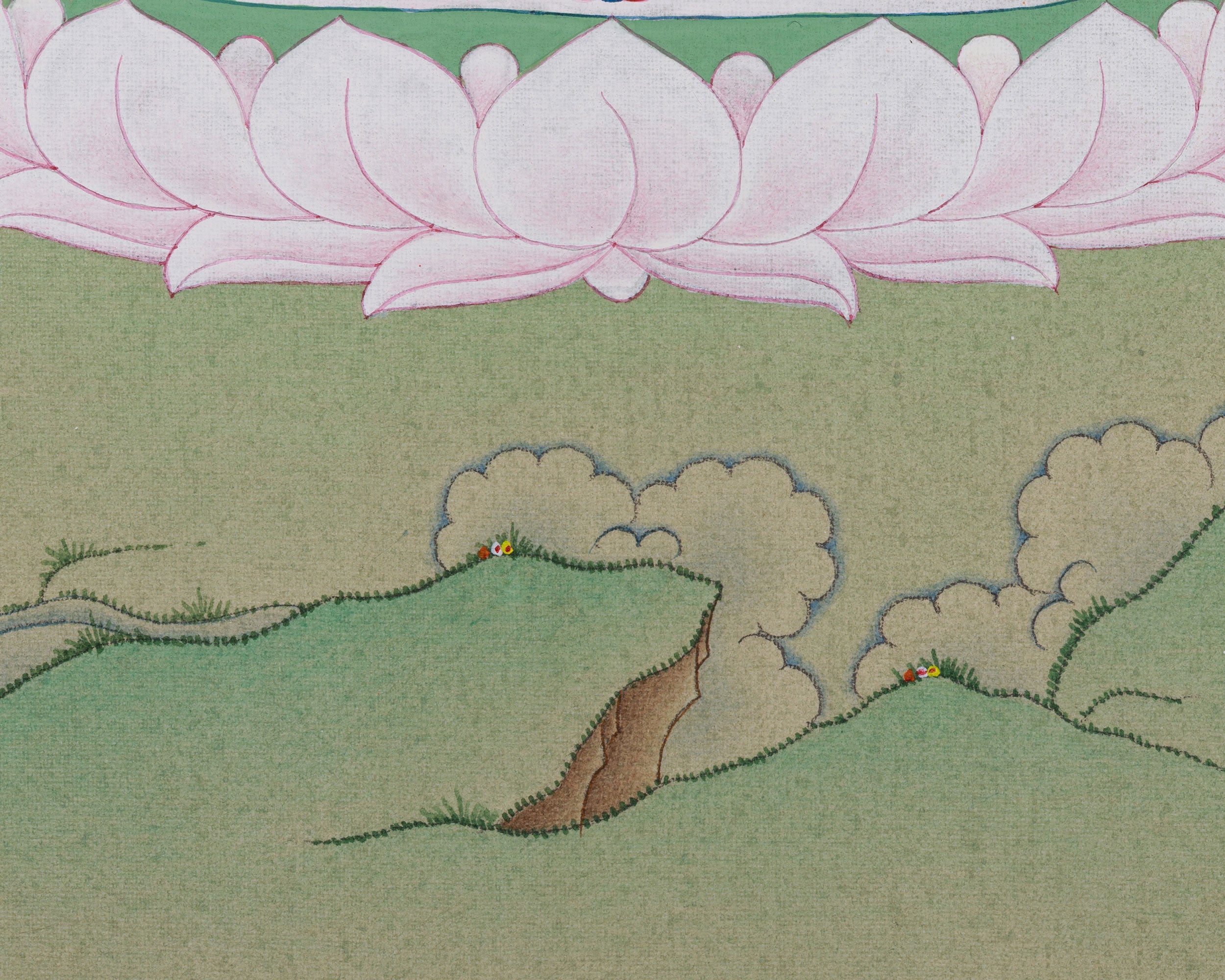 Traditional Amida Buddha Thangka | The Buddha of Boundless Light