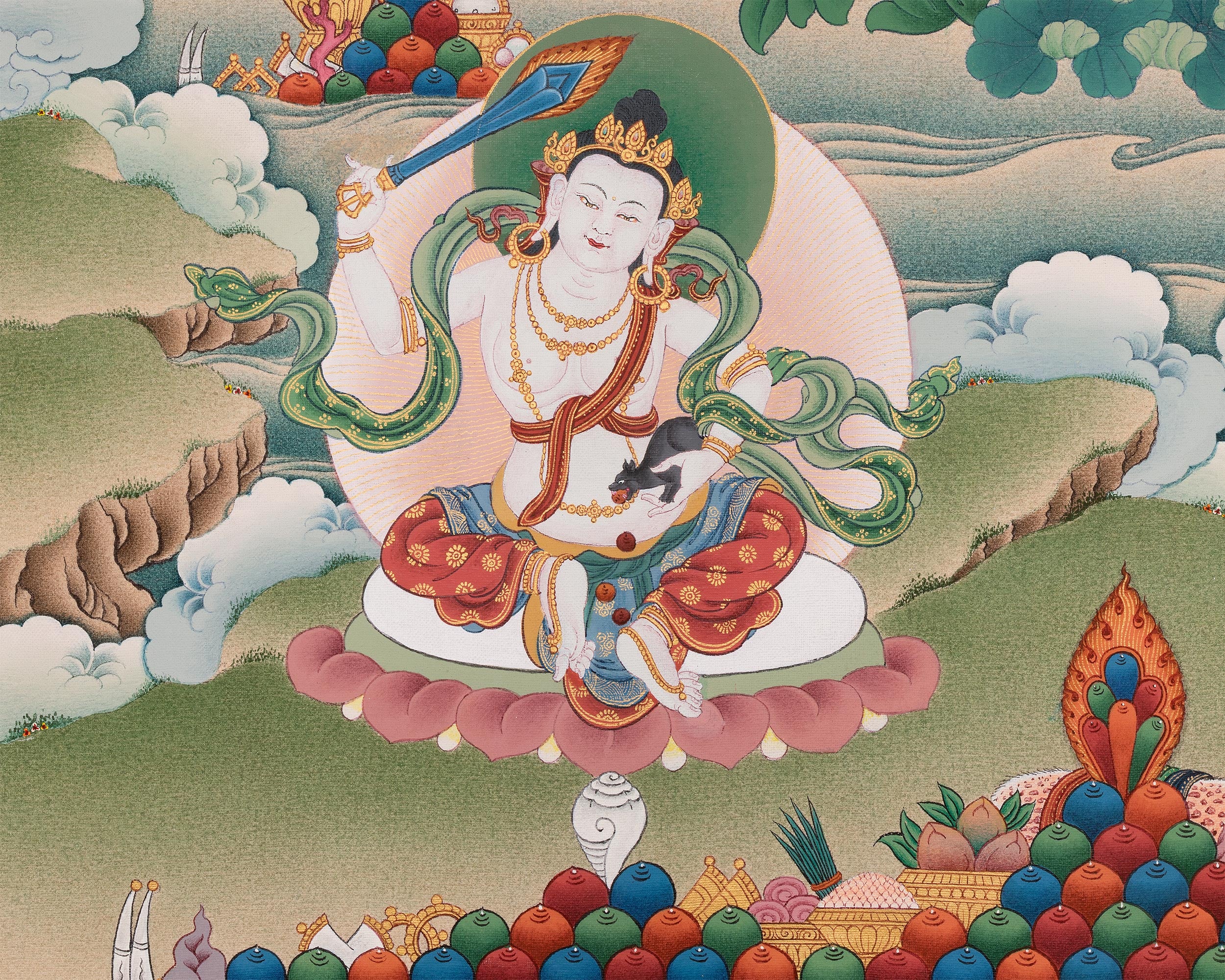 Pema Jungne with Four Dzambalas | Lotus Born Manifestation of Guru Rinpoche