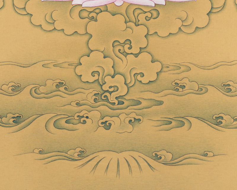 Maa White Tara Thangka | Beacon of Healing and Serenity