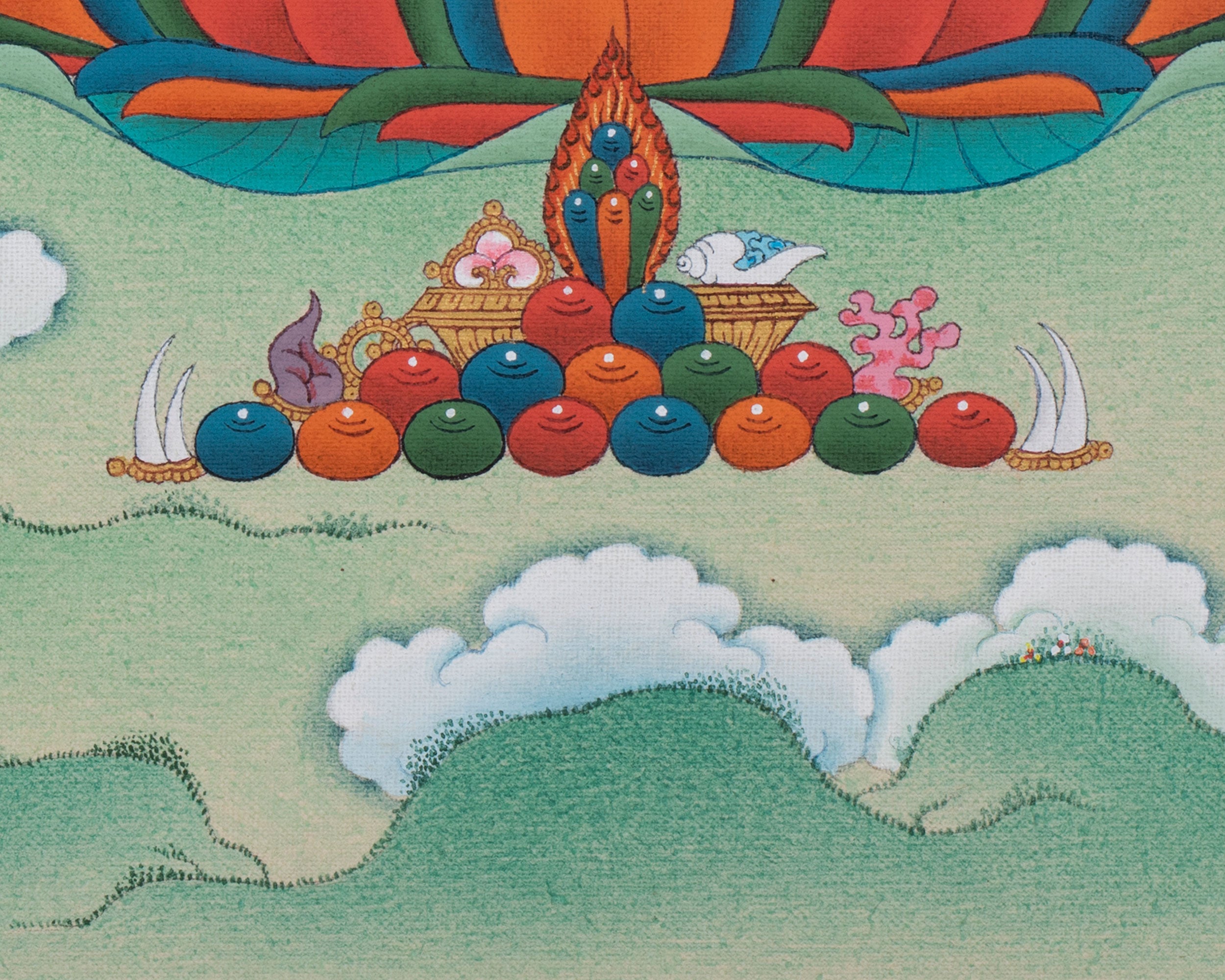 Akasagarbha Print | Bodhisattva of Wisdom and Space