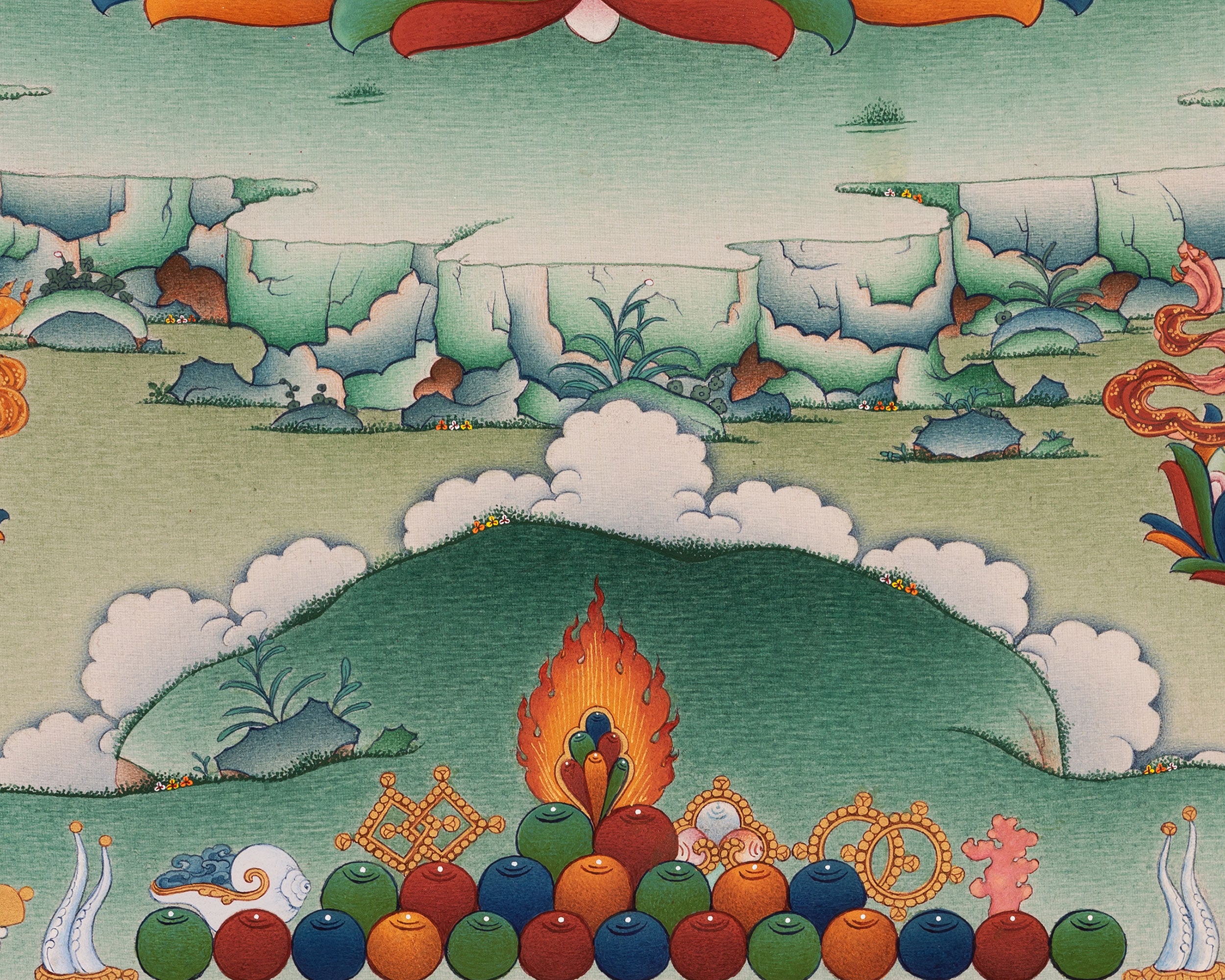 Two-Armed Chenrezig Print | Avalokiteshvara, Bodhisattva of Infinite Compassion