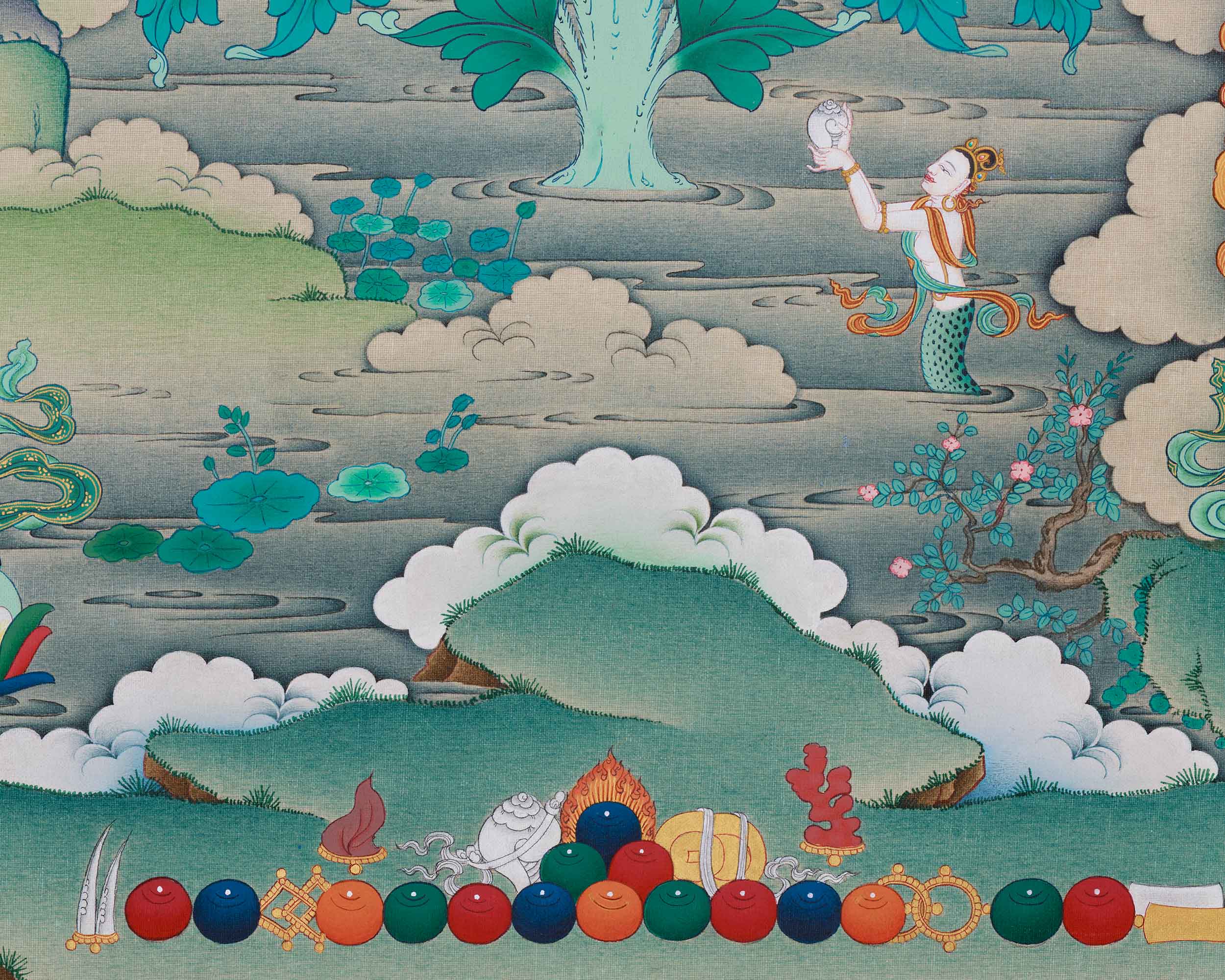 Divine 1000 Armed Avalokiteshvara Art | The Embodiment of Infinite Compassion and Enlightenment
