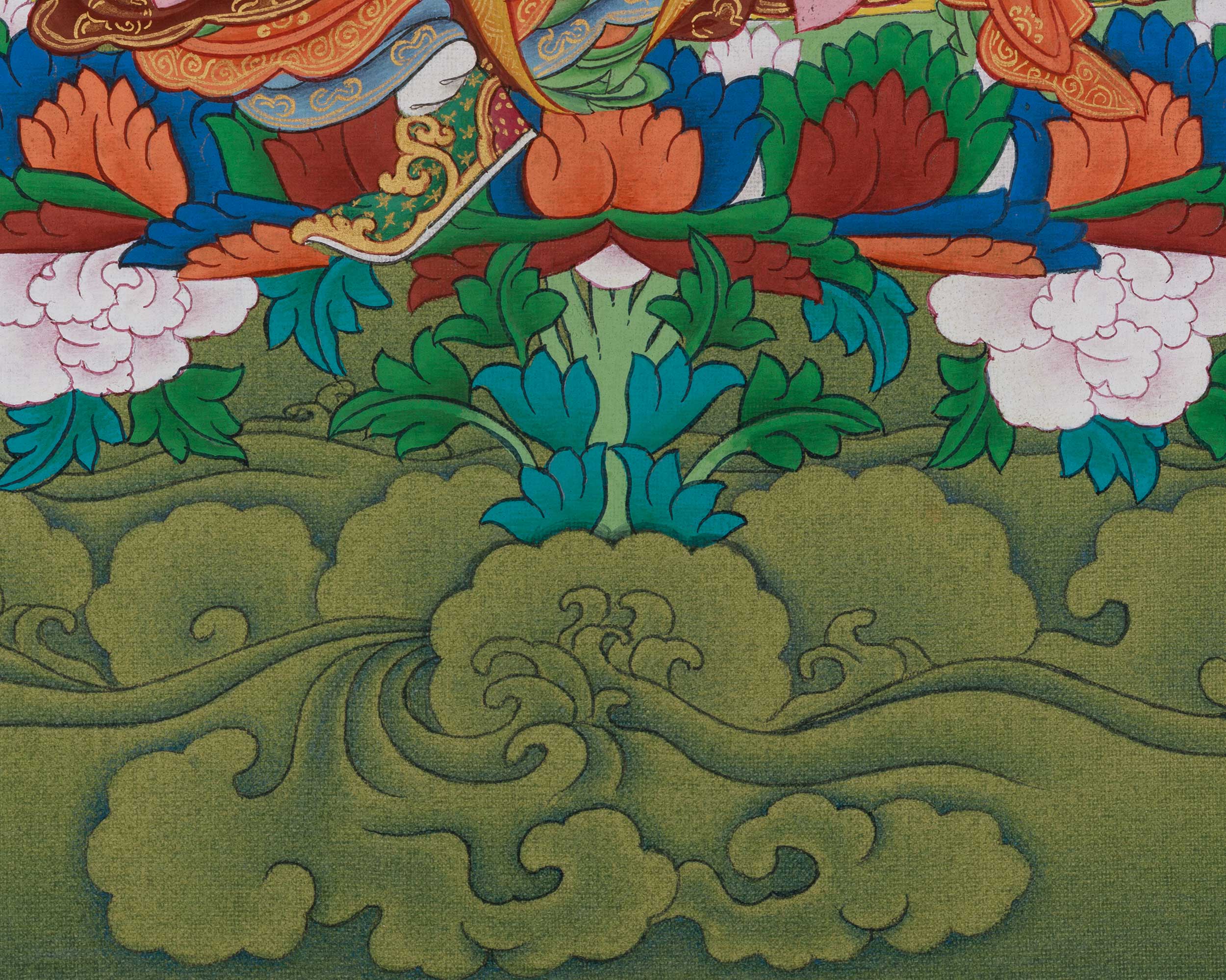 Divine Guru Rinpoche Artwork | Embodiment of Enlightened Presence | Wisdom Deity
