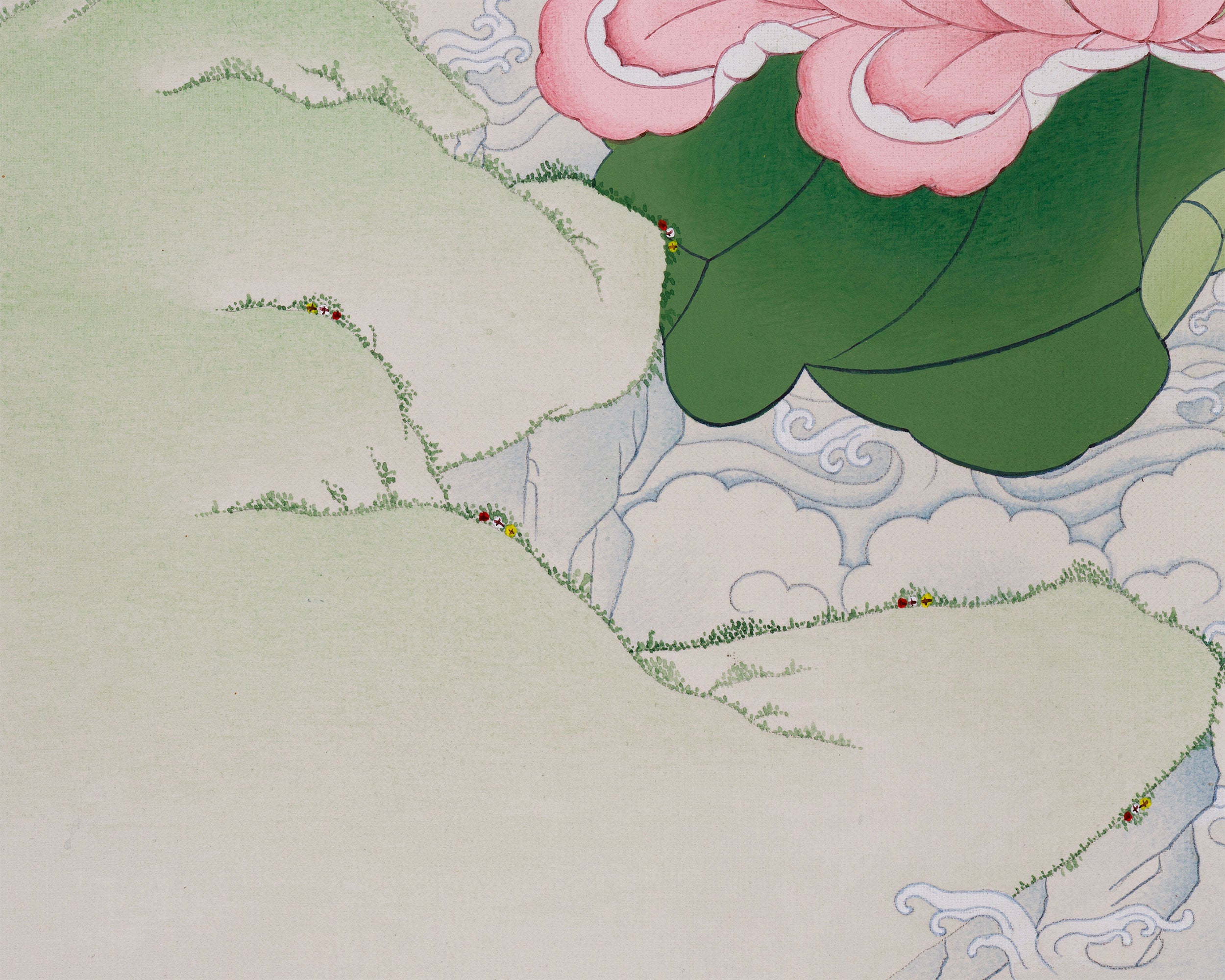 Bhaisajyaguru Thangka Print | Medicine Buddha of Healing and Protection