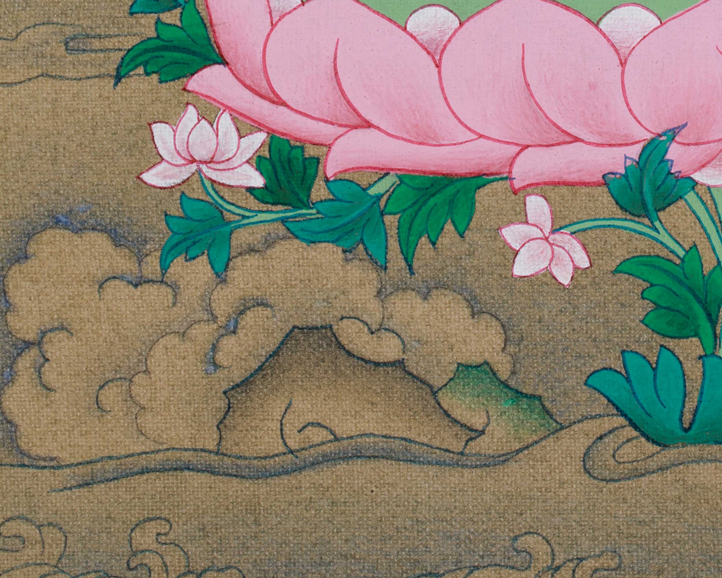 Tibetan Buddha Bhaisajyaguru Thangka | Buddhist Art for Protection and Meditation