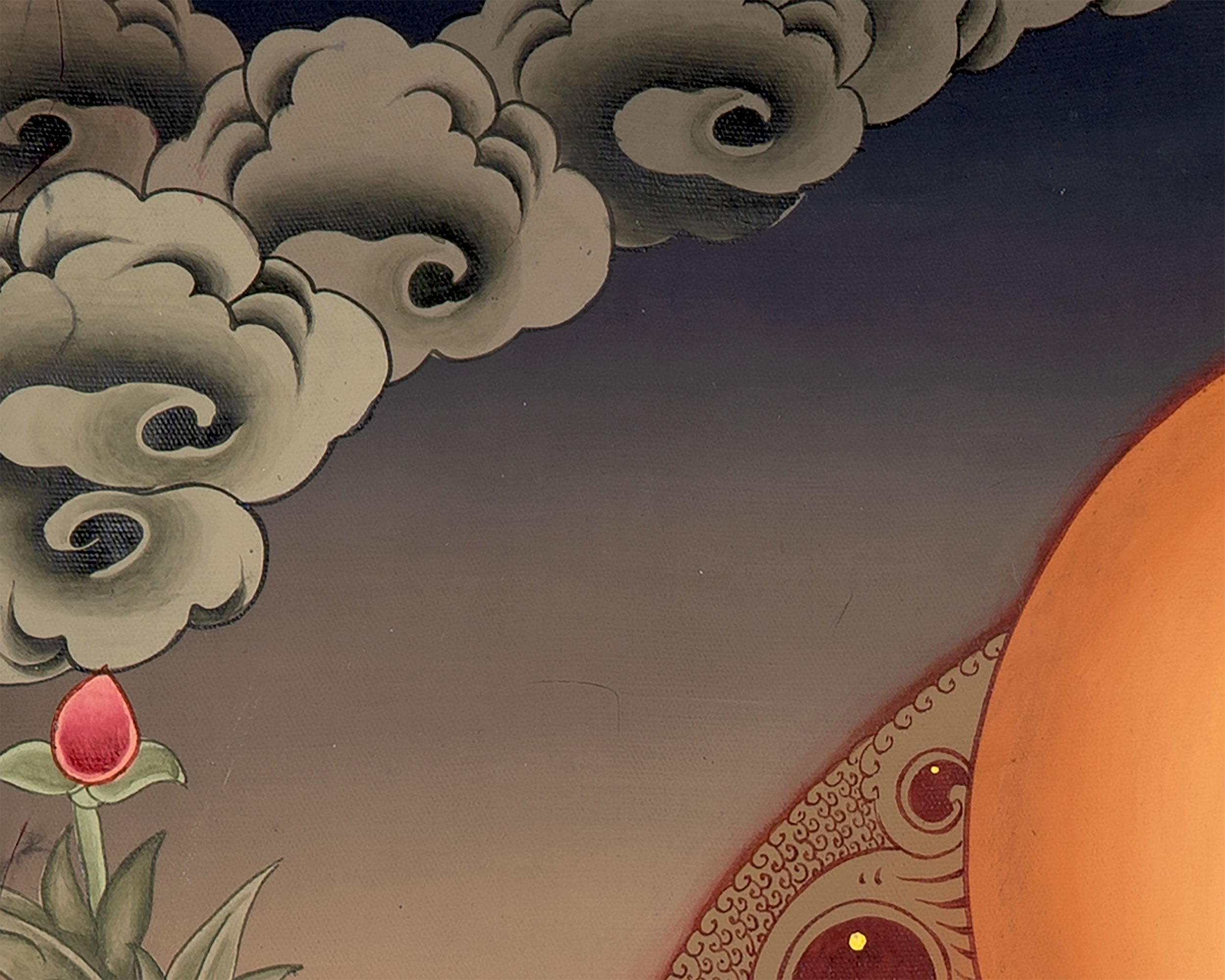 Tara Brocade Mounted Thangka  | Spiritual Gift for Buddhists