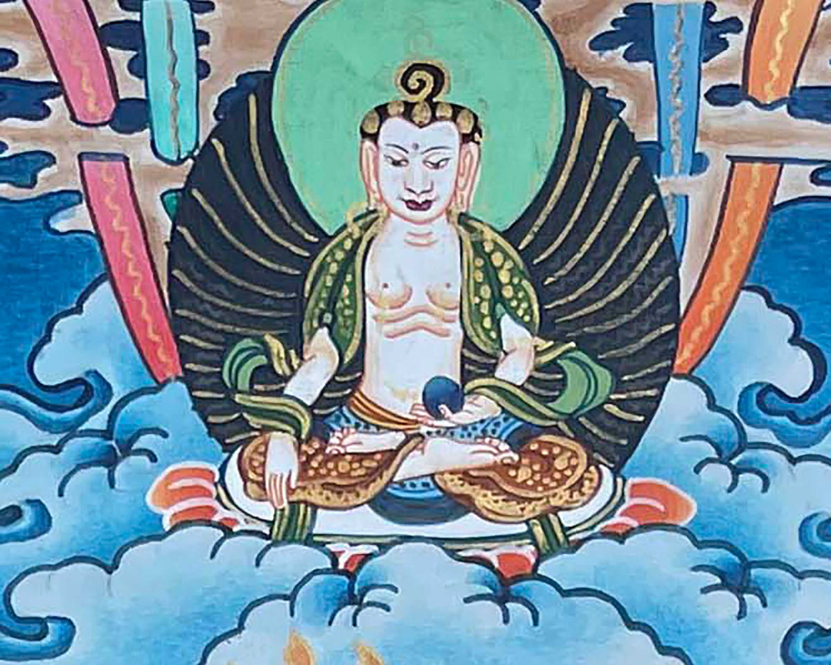 Original Hand Painted Vajrayogini Thangka Painting | Buddhist Art for Wall Decoration