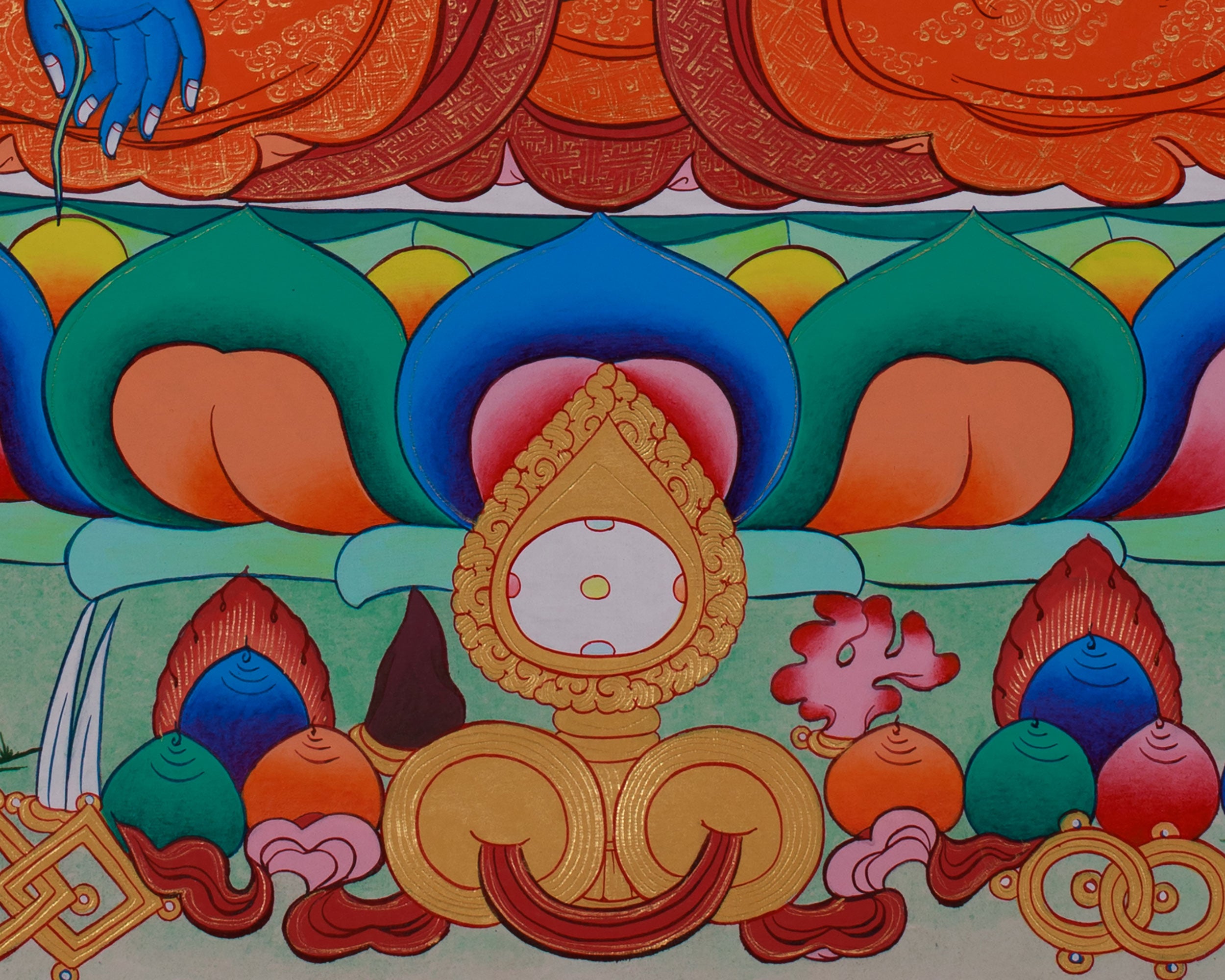 Bhaisajyaguru, Healing Buddha Thangka | Tibetan Buddhist Art