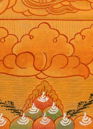 Thangka of Vajrasattva | The Deity of Purification & Spiritual Transformation