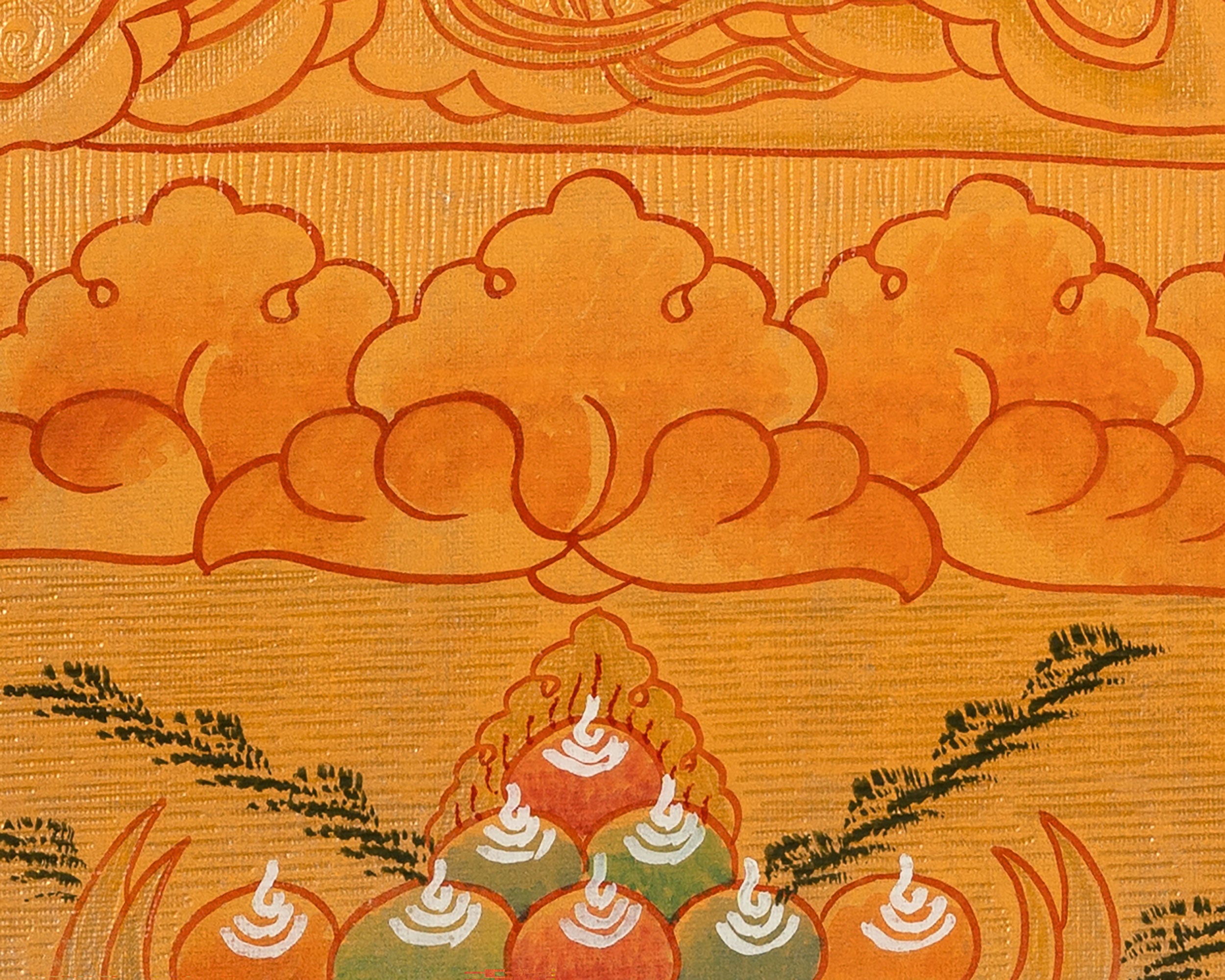 Thangka of Vajrasattva | The Deity of Purification & Spiritual Transformation