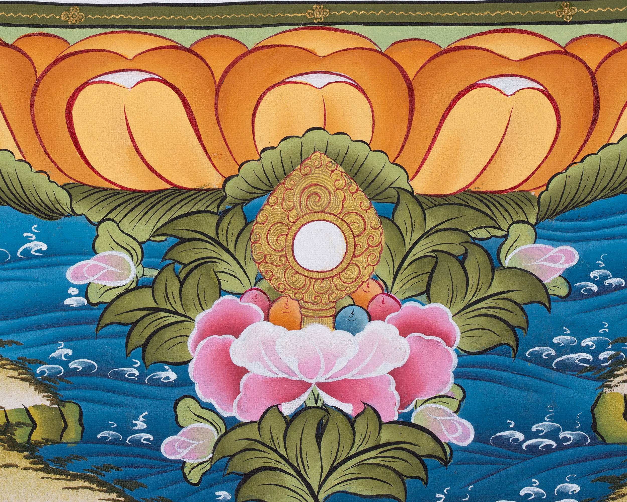 1000 Hands Bodhisattva Thangka | Divine Artwork of Infinite Compassion