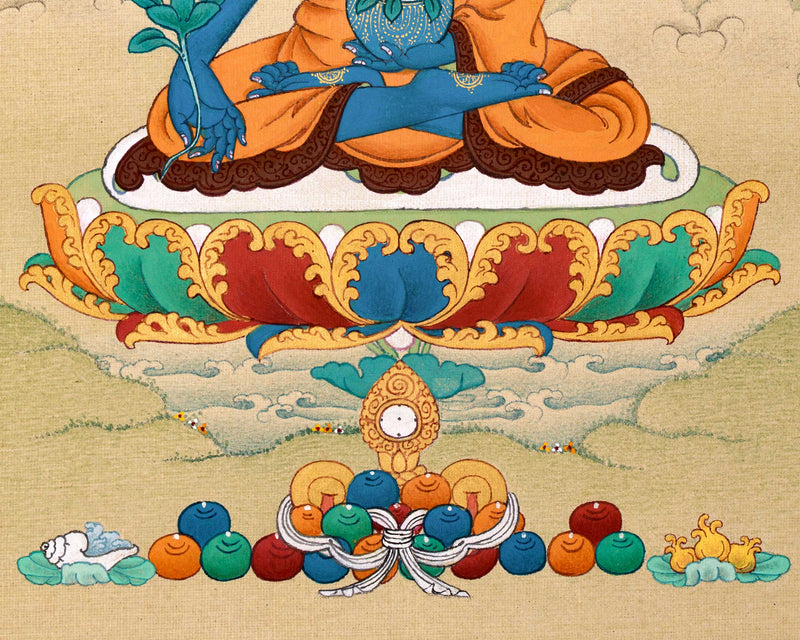 Medicine Buddha: Healing Buddha in Lhasa's Pure Stone Colors