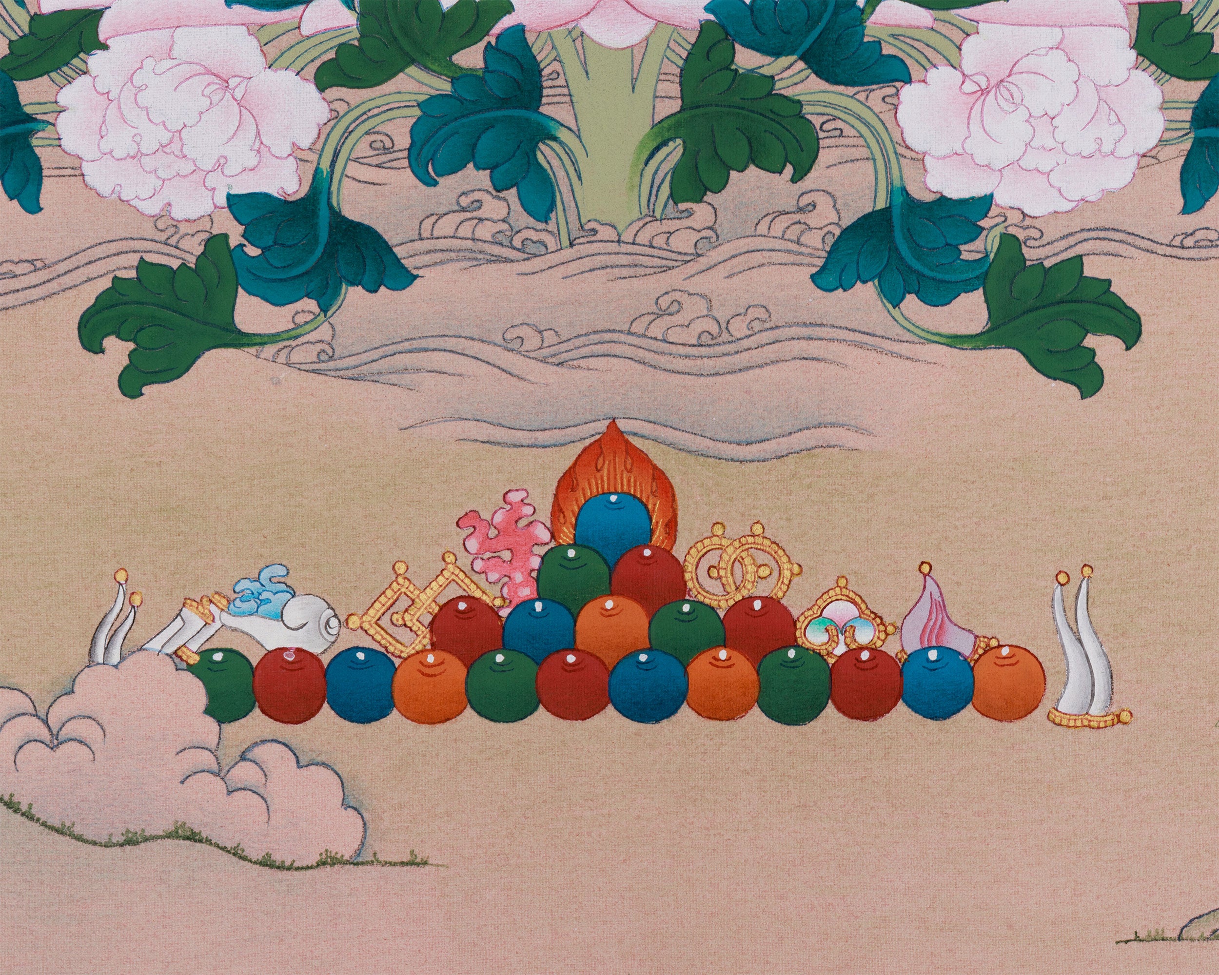 Chenrezig Buddha Painting | Deity of Universal Compassion and Boundless Mercy