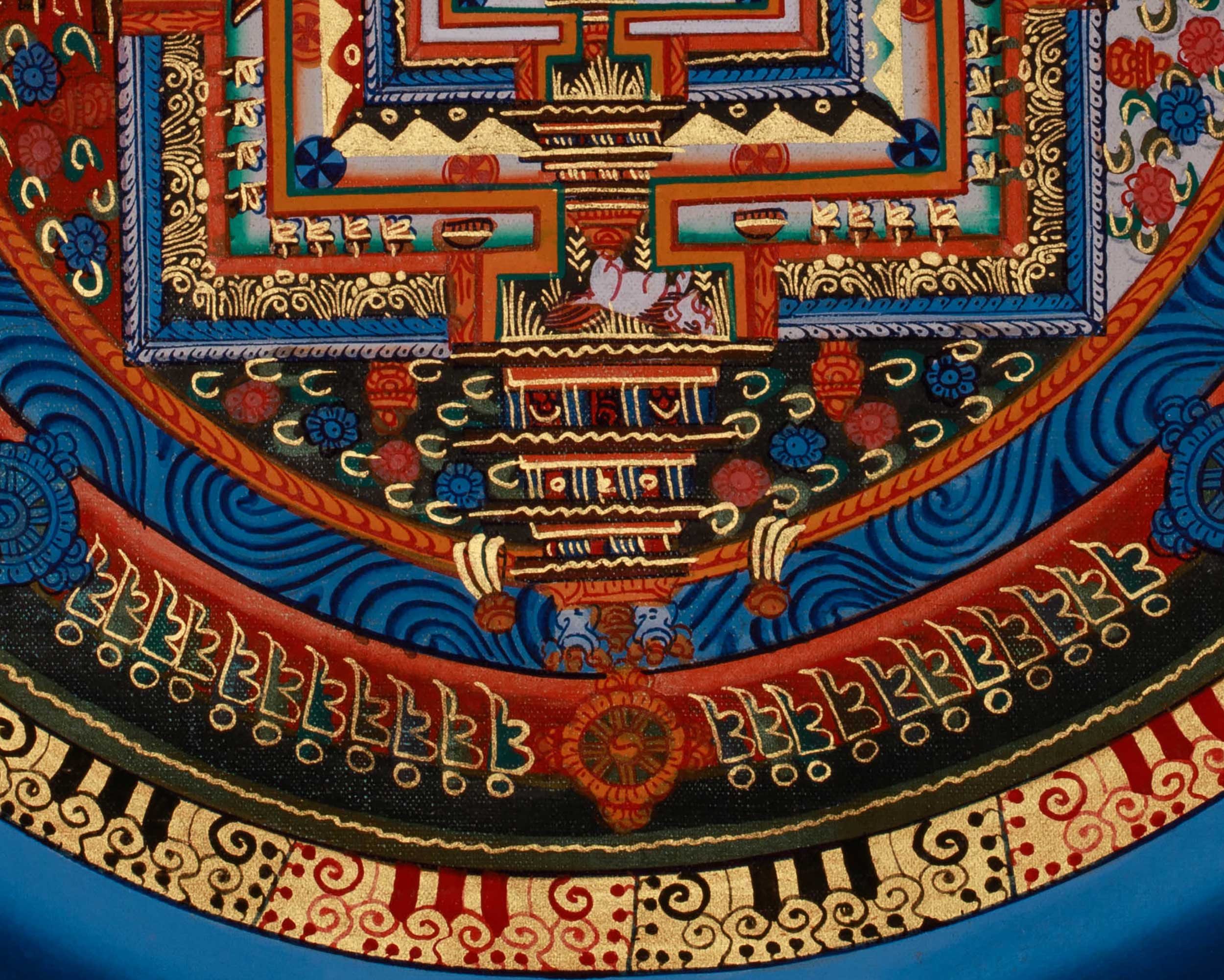 Buddhist Kalachakra Meditation Mandala | Enlightenment & Meditation