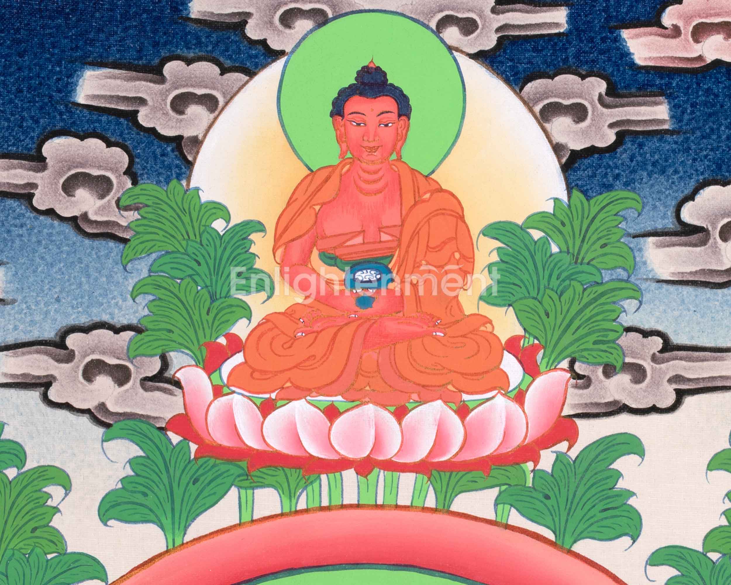 5 Dzambhala Thangka Painting | Lords Of Wealth | Art For Wealth and Abundance