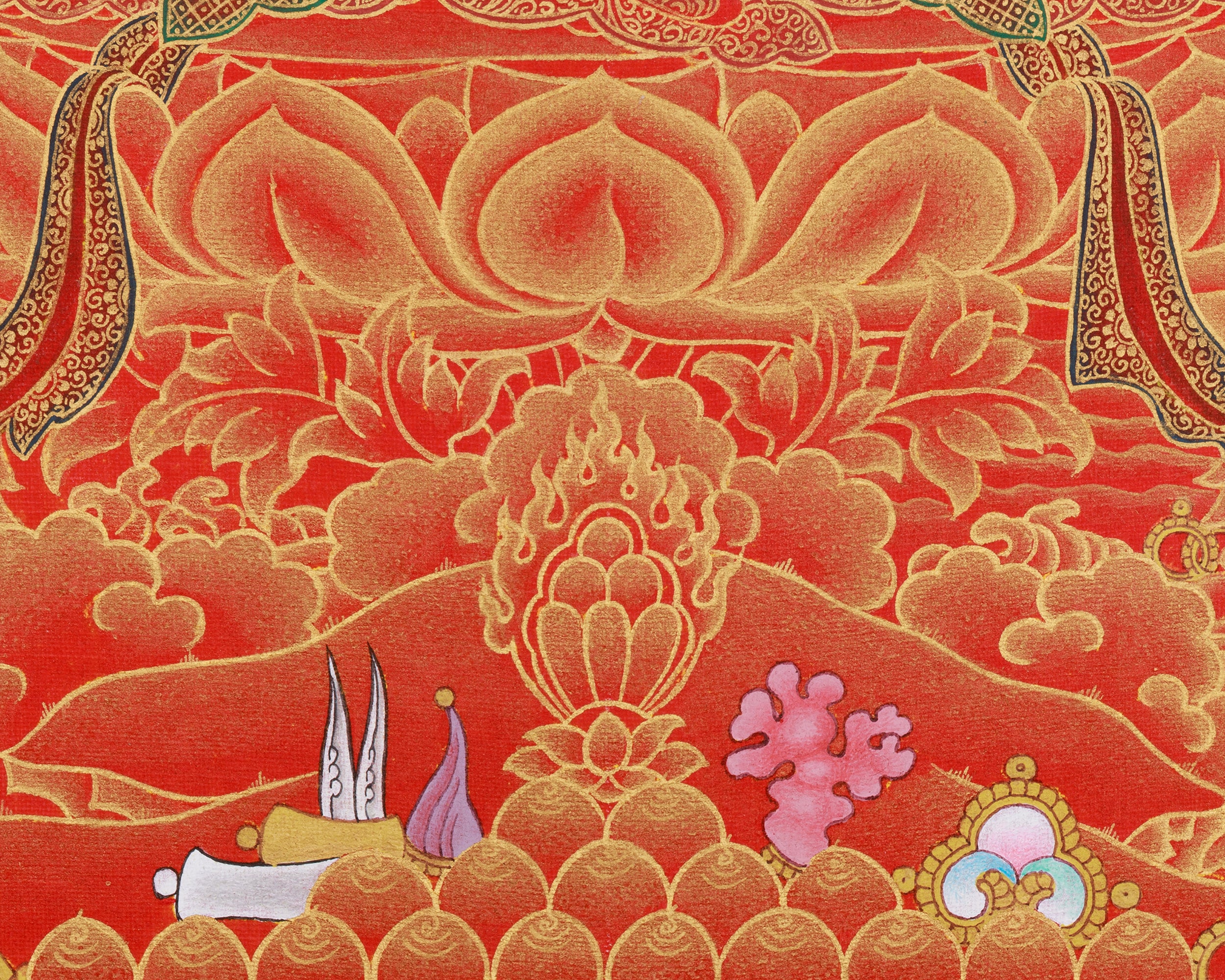 Tibetan Healing Goddess White Tara | The Seven-Eyed Protector of Compassion