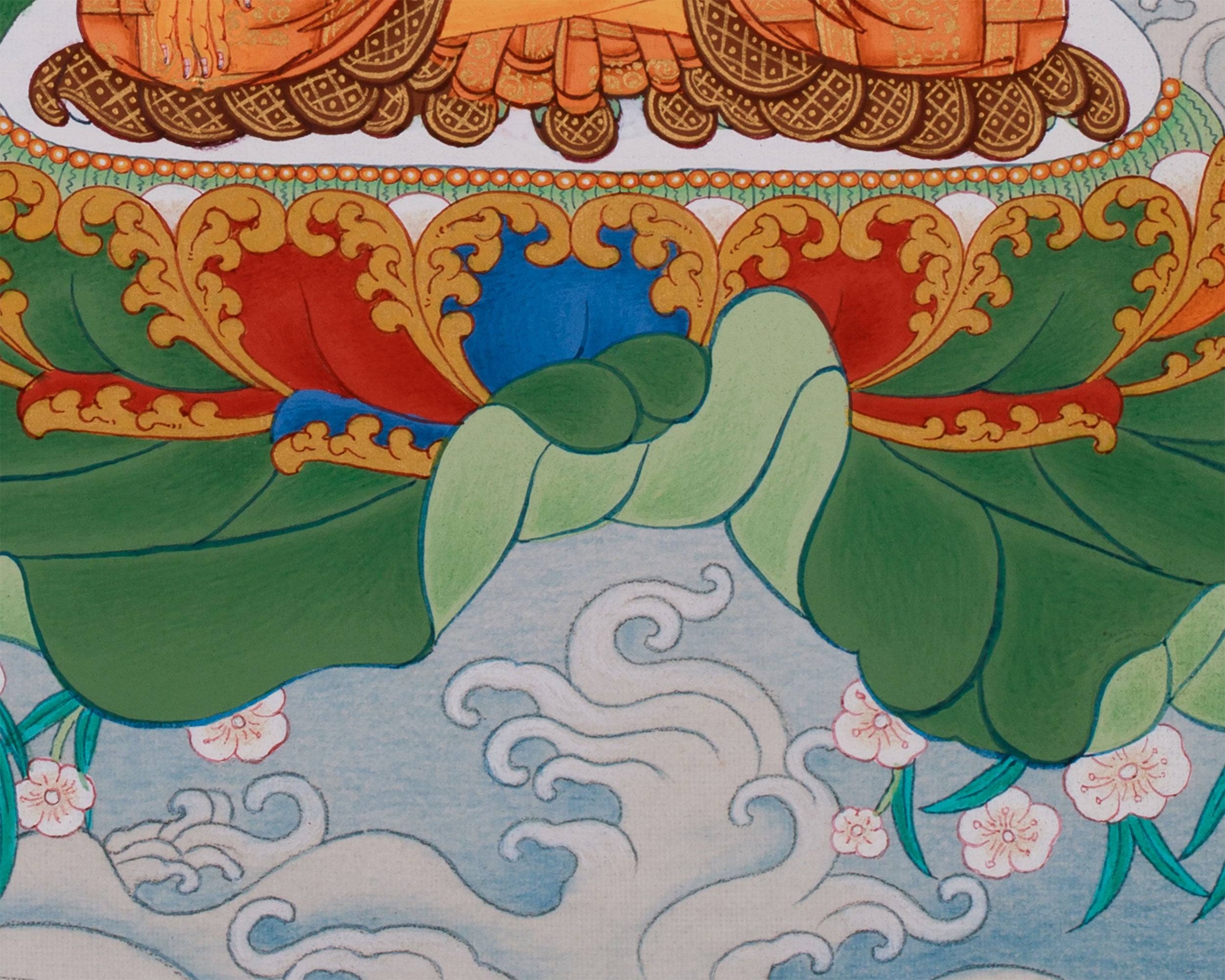 Small Shakyamuni Buddha Thangka | Zen Buddhism