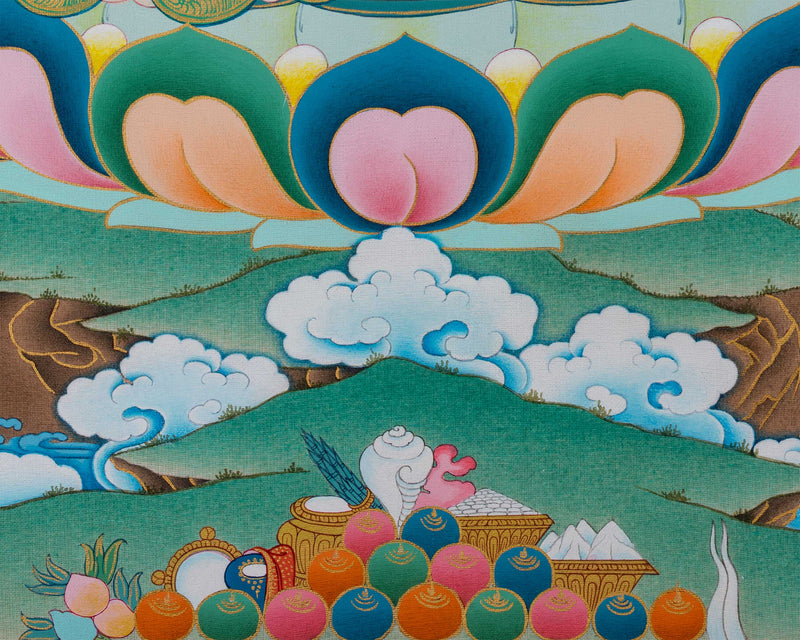 Yeshe Tsogyal Dakini Art Print | The Mother of Tibetan Buddhism | Divine Feminine Energy