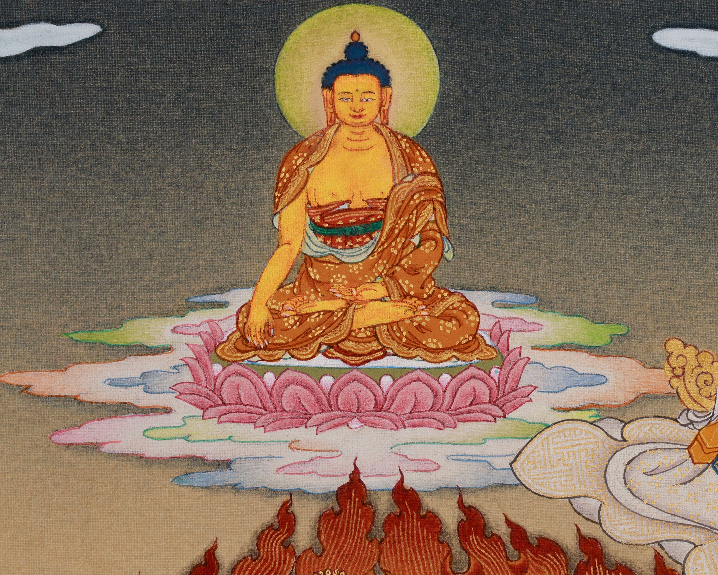 Buddhist Deity Dukar Thangka | The Supreme Protector