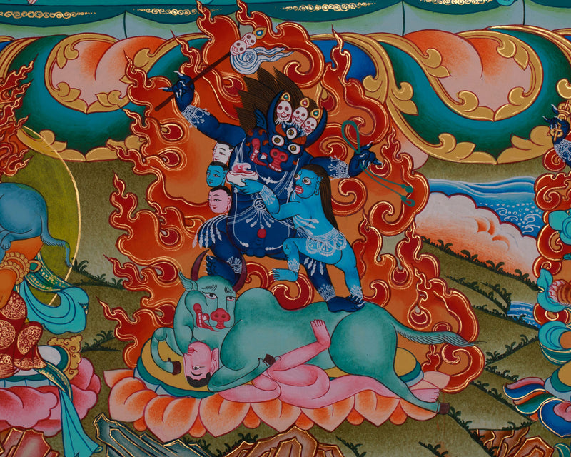 Yamantaka With Other Deities | Yamantaka and Divine Beings in Vajrayana Buddhism