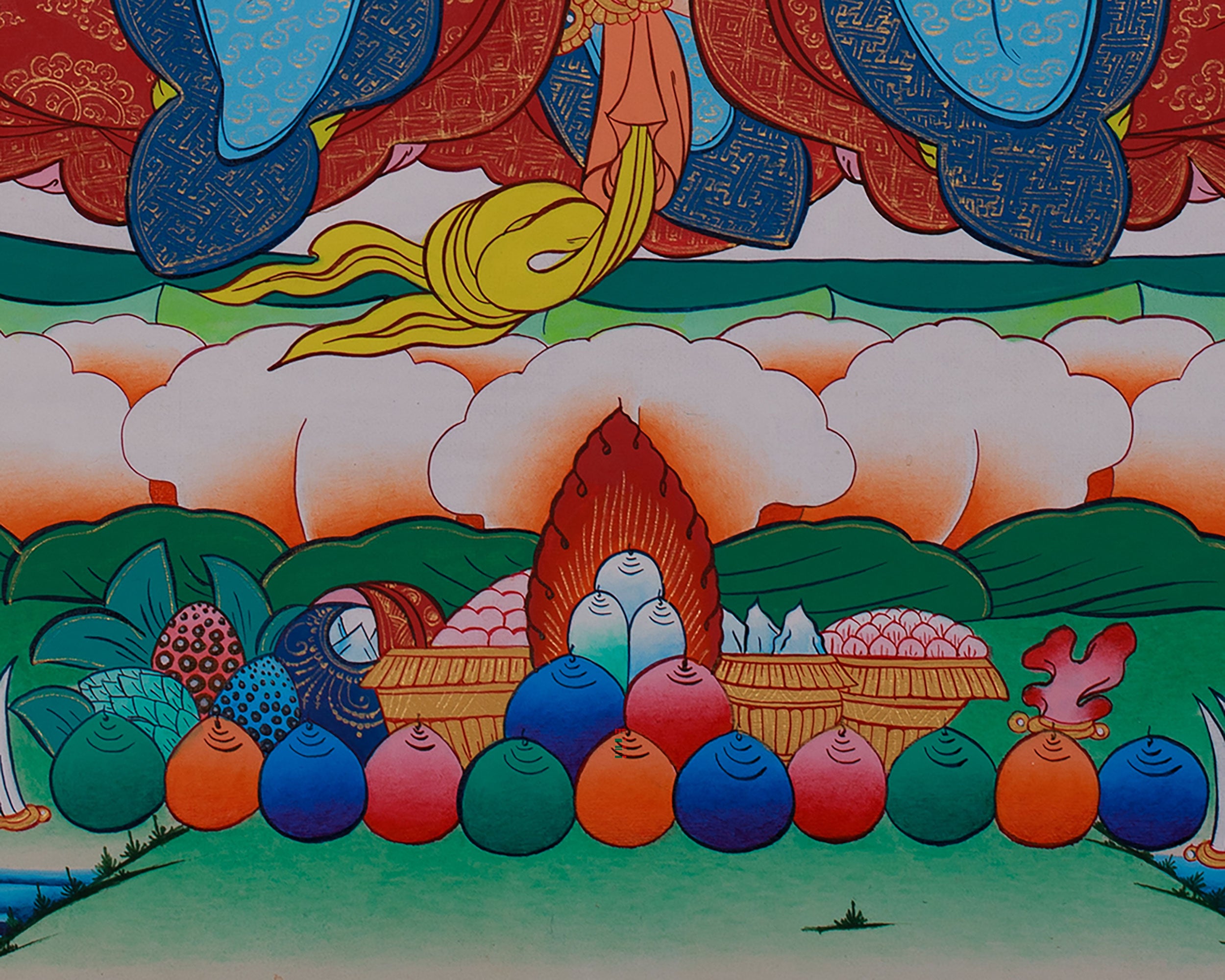 Vajrasattva Yab Yum | Thangka for Purification & Spiritual Awakening