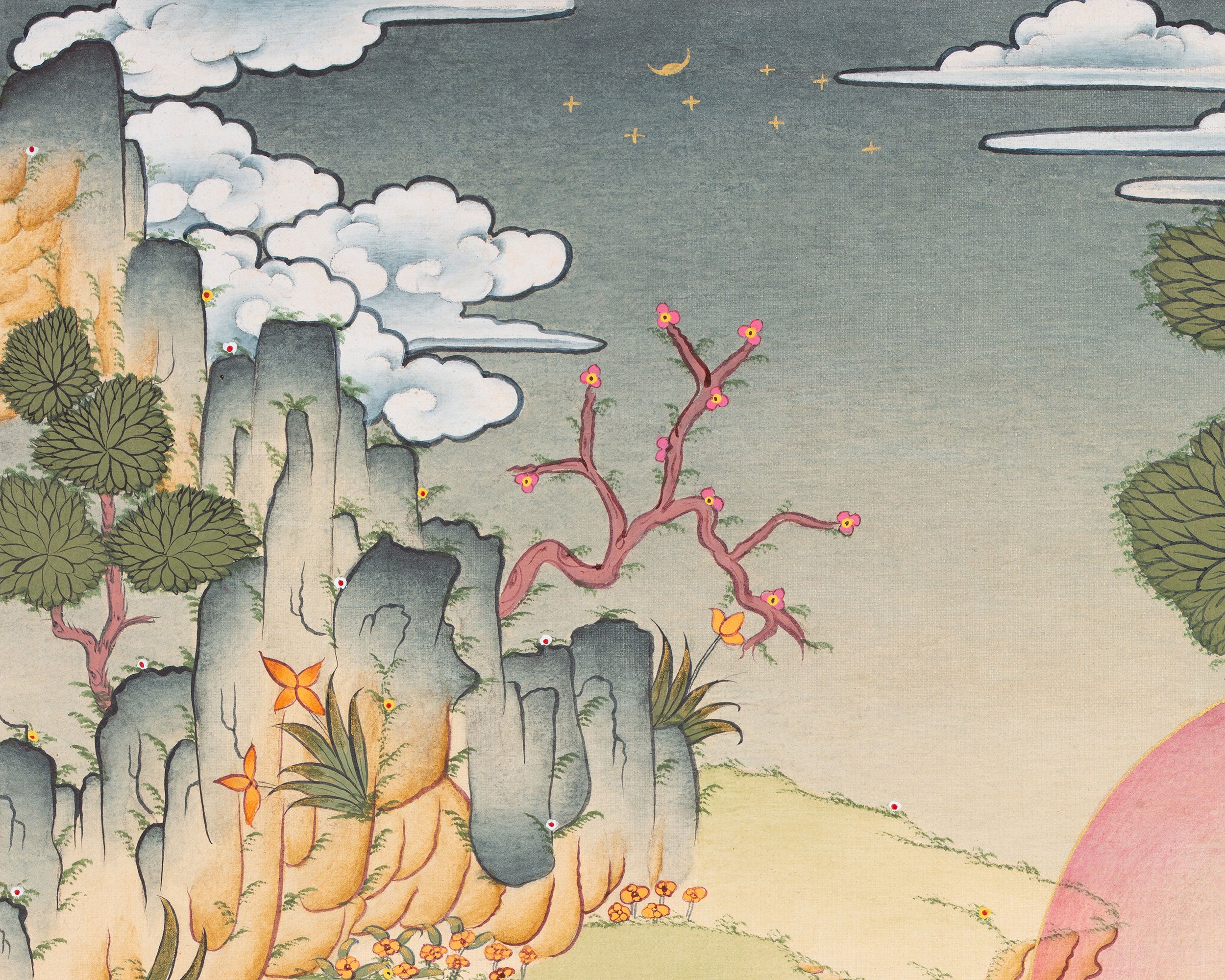 Thangka Of Medicine Buddha | Healing Buddha | Traditional Art